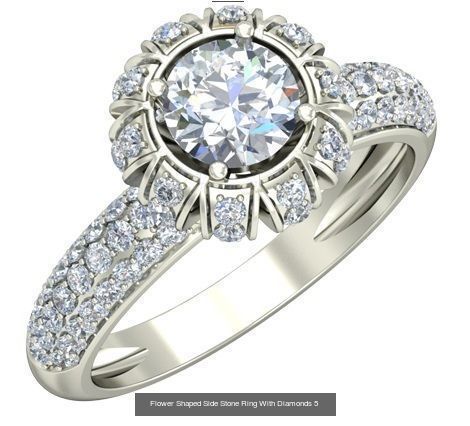 3DM-STL-RENDER 317 ENGAGEMENT RING FILES 3D Model Collection_116