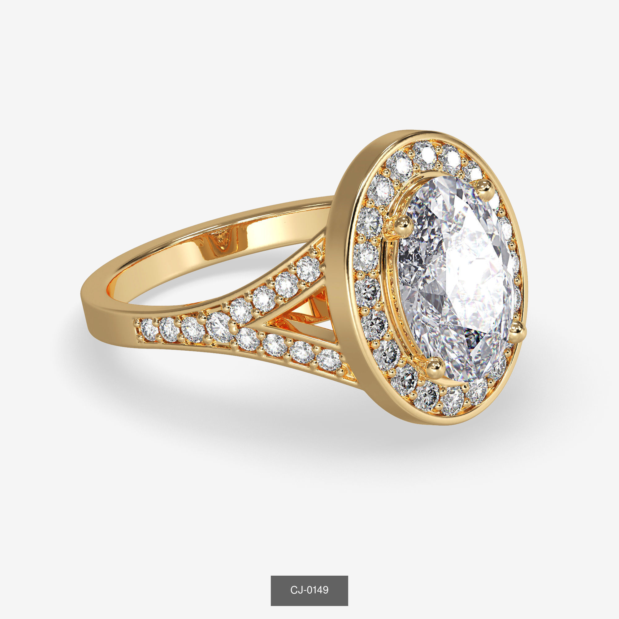 3DM-STL-RENDER 317 ENGAGEMENT RING FILES 3D Model Collection_165