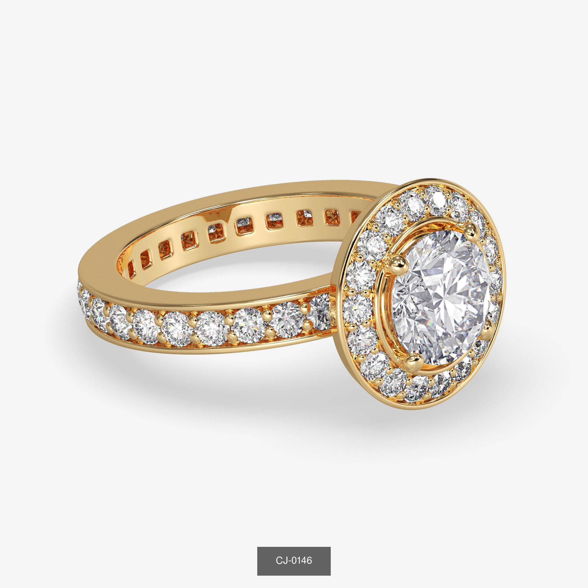 3DM-STL-RENDER 317 ENGAGEMENT RING FILES 3D Model Collection_168