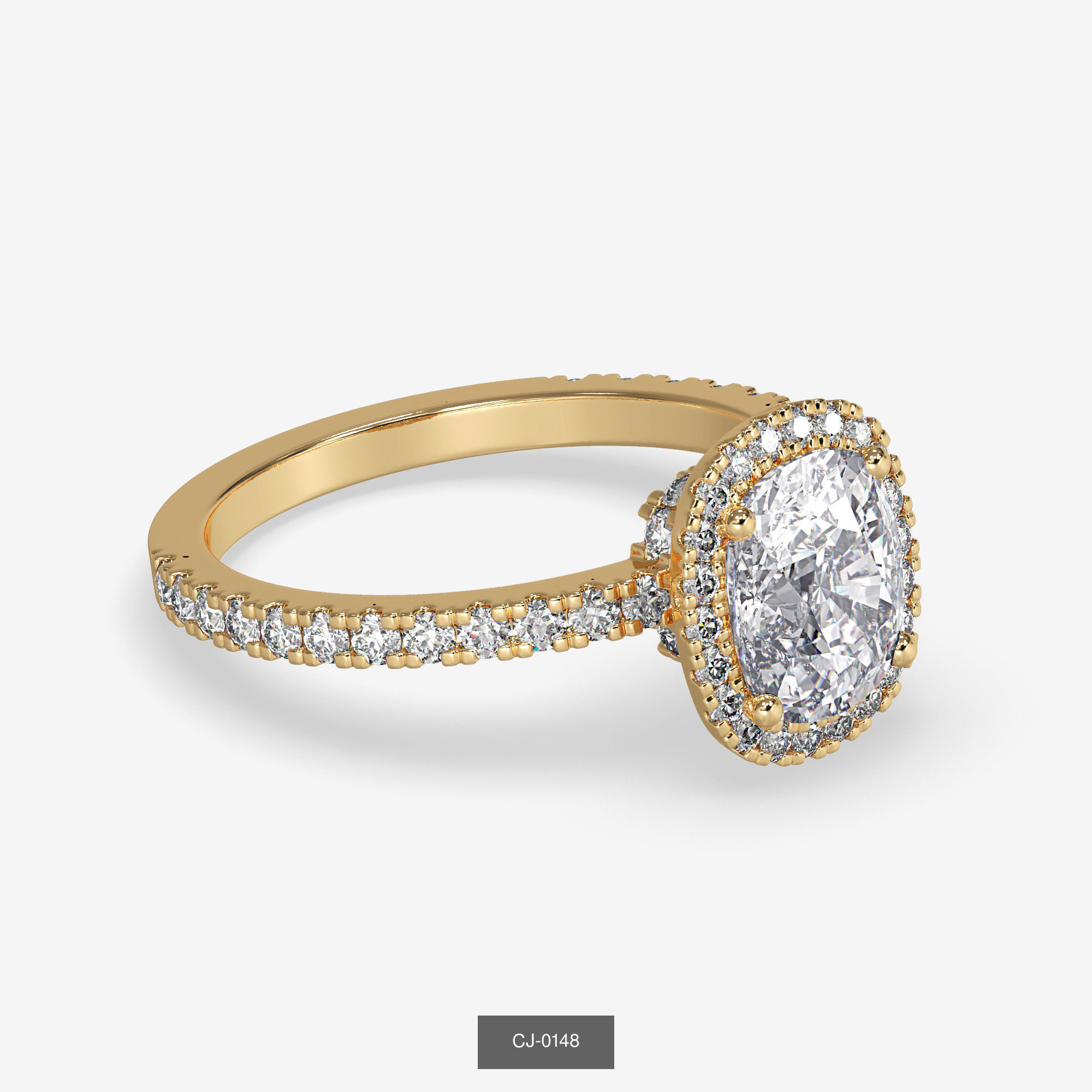 3DM-STL-RENDER 317 ENGAGEMENT RING FILES 3D Model Collection_166