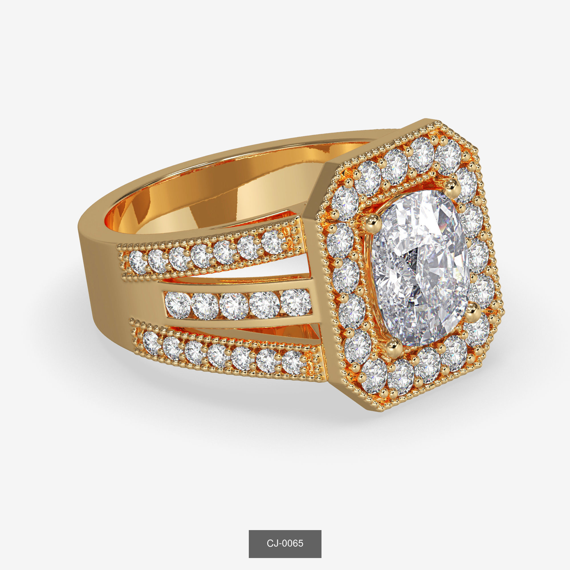 3DM-STL-RENDER 317 ENGAGEMENT RING FILES 3D Model Collection_151