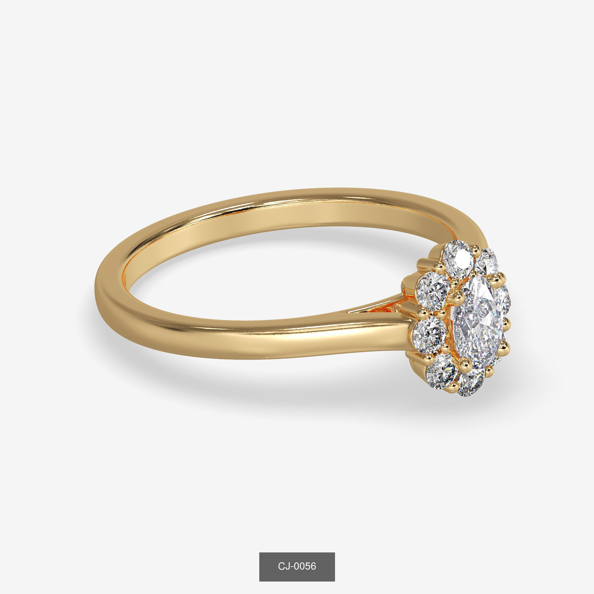3DM-STL-RENDER 317 ENGAGEMENT RING FILES 3D Model Collection_159