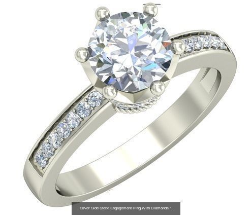 3DM-STL-RENDER 317 ENGAGEMENT RING FILES 3D Model Collection_129