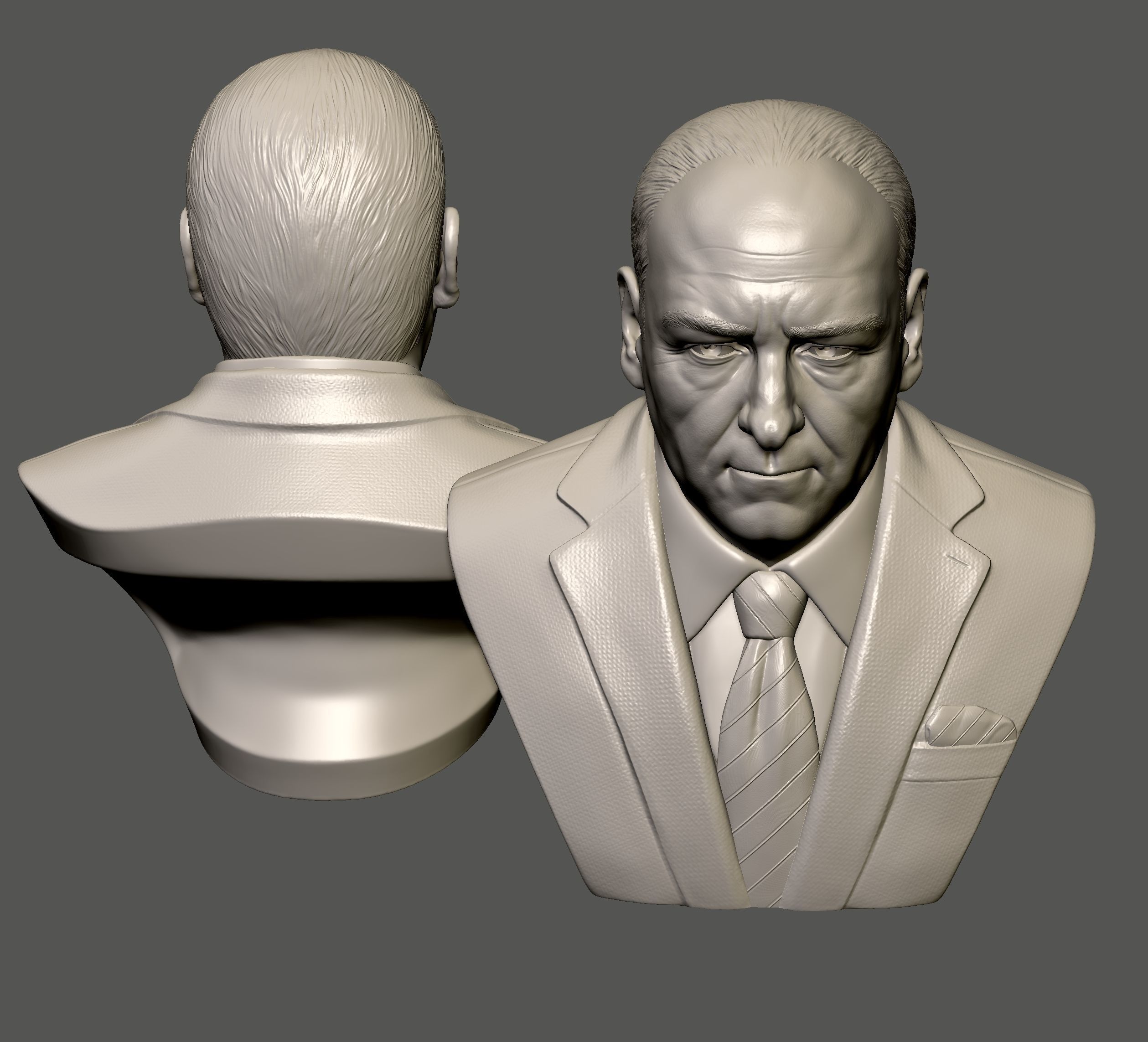 Tony Soprano 3D print model_4