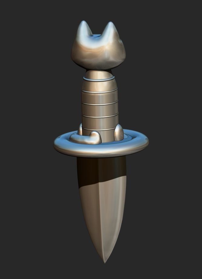 GATITO BLADE FROM PUSS IN BOOTS THE LAST WISH 3D print model_4