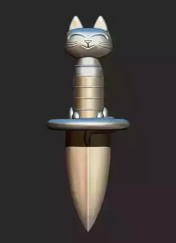 GATITO BLADE FROM PUSS IN BOOTS THE LAST WISH 3D print model
