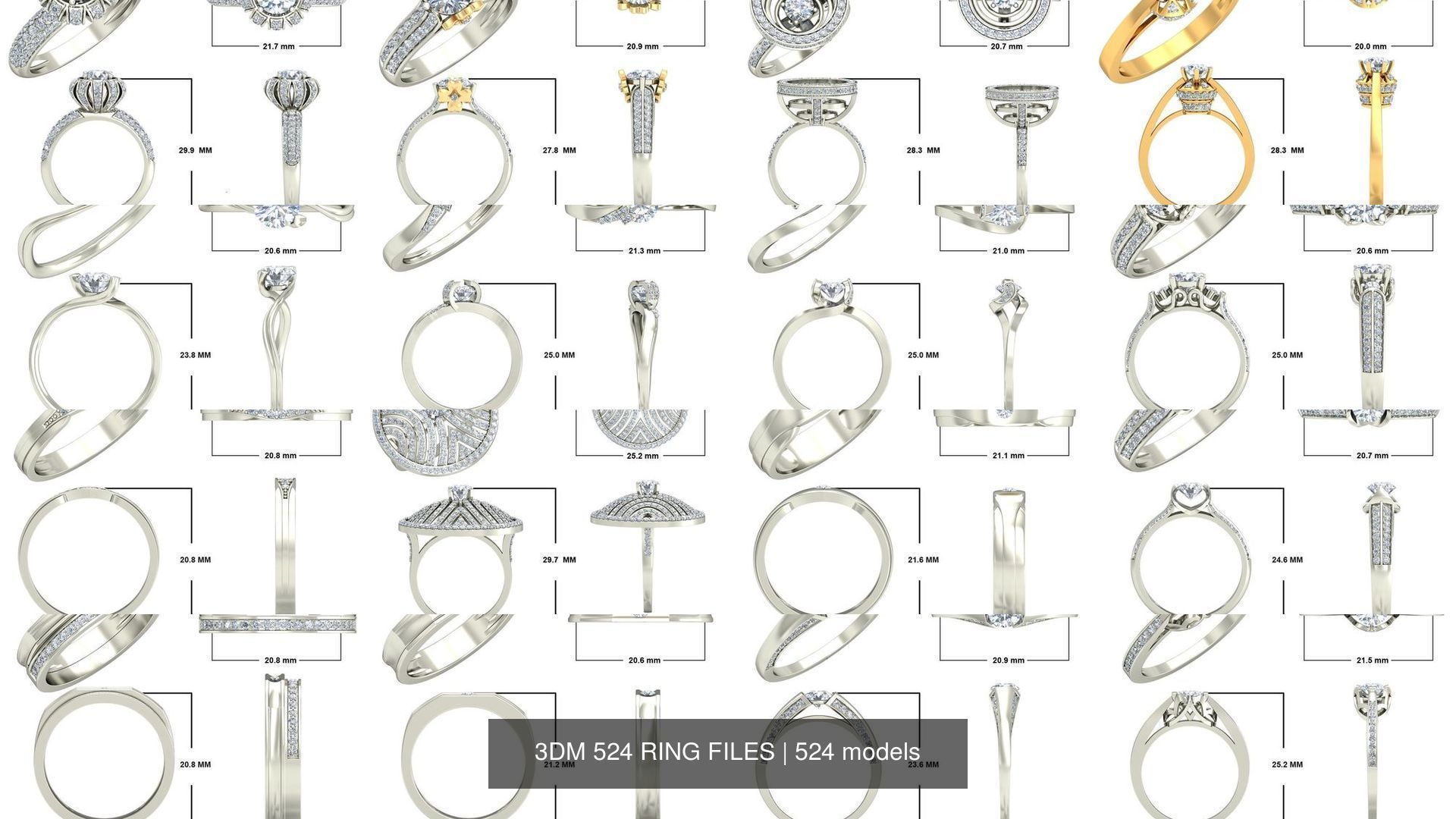 3DM 524 RING FILES 3D Model Collection_73