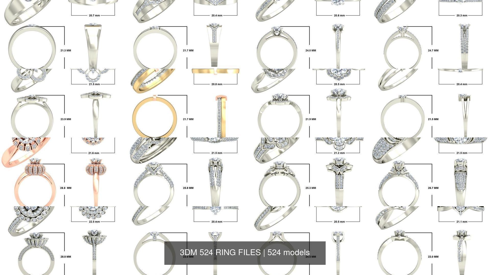 3DM 524 RING FILES 3D Model Collection_75