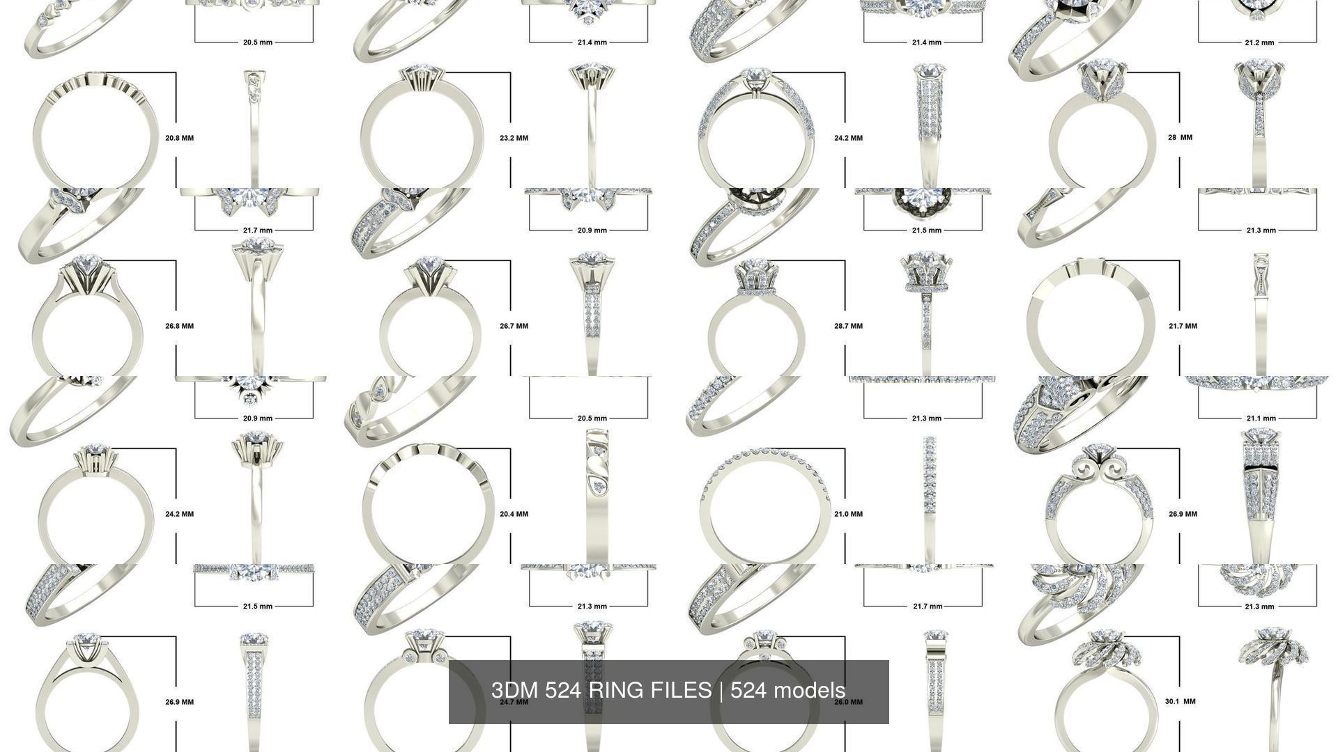 3DM 524 RING FILES 3D Model Collection_76