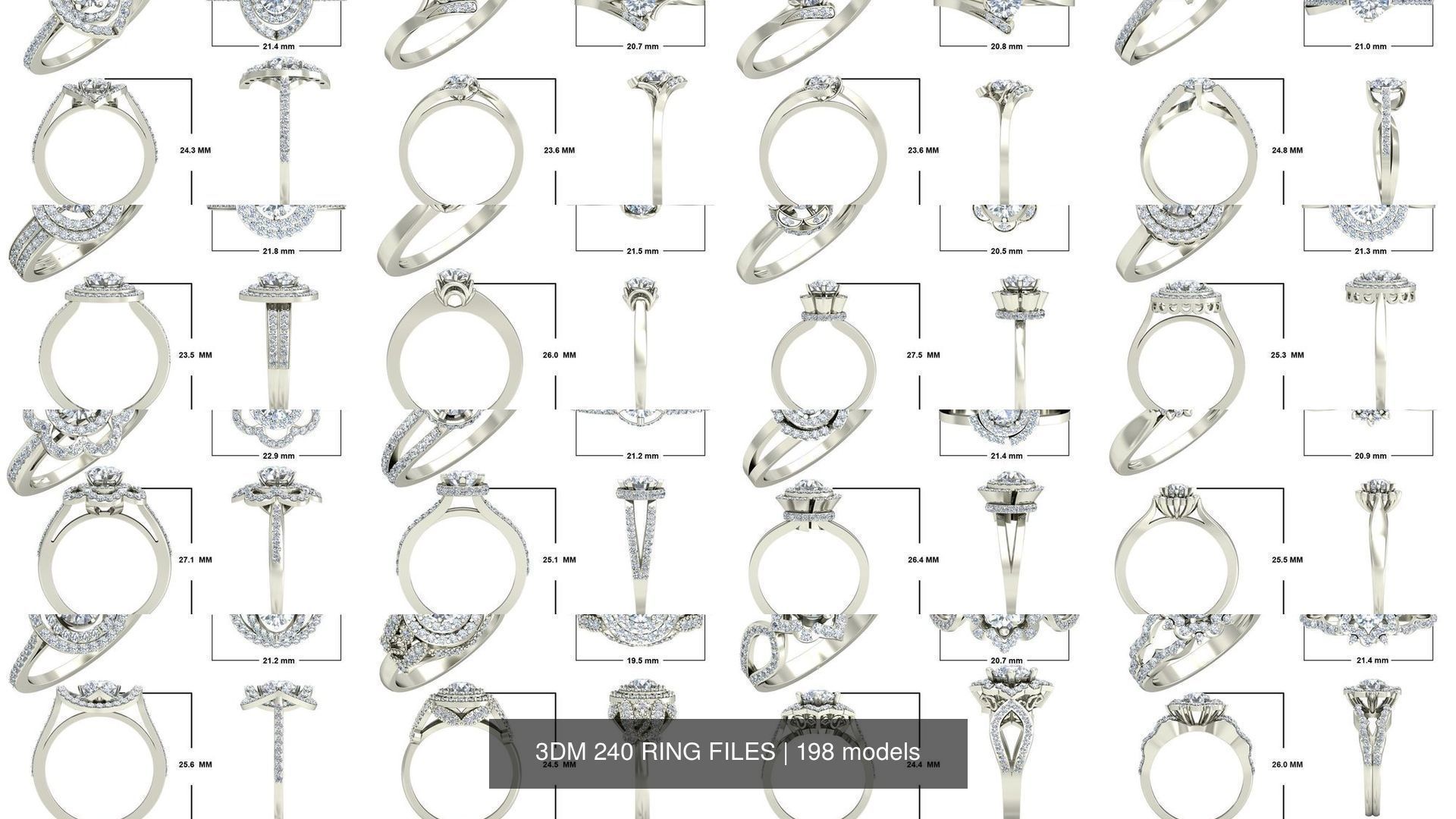 3DM 524 RING FILES 3D Model Collection_3
