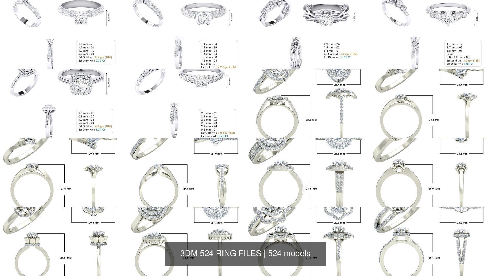 3DM 524 RING FILES 3D Model Collection_40
