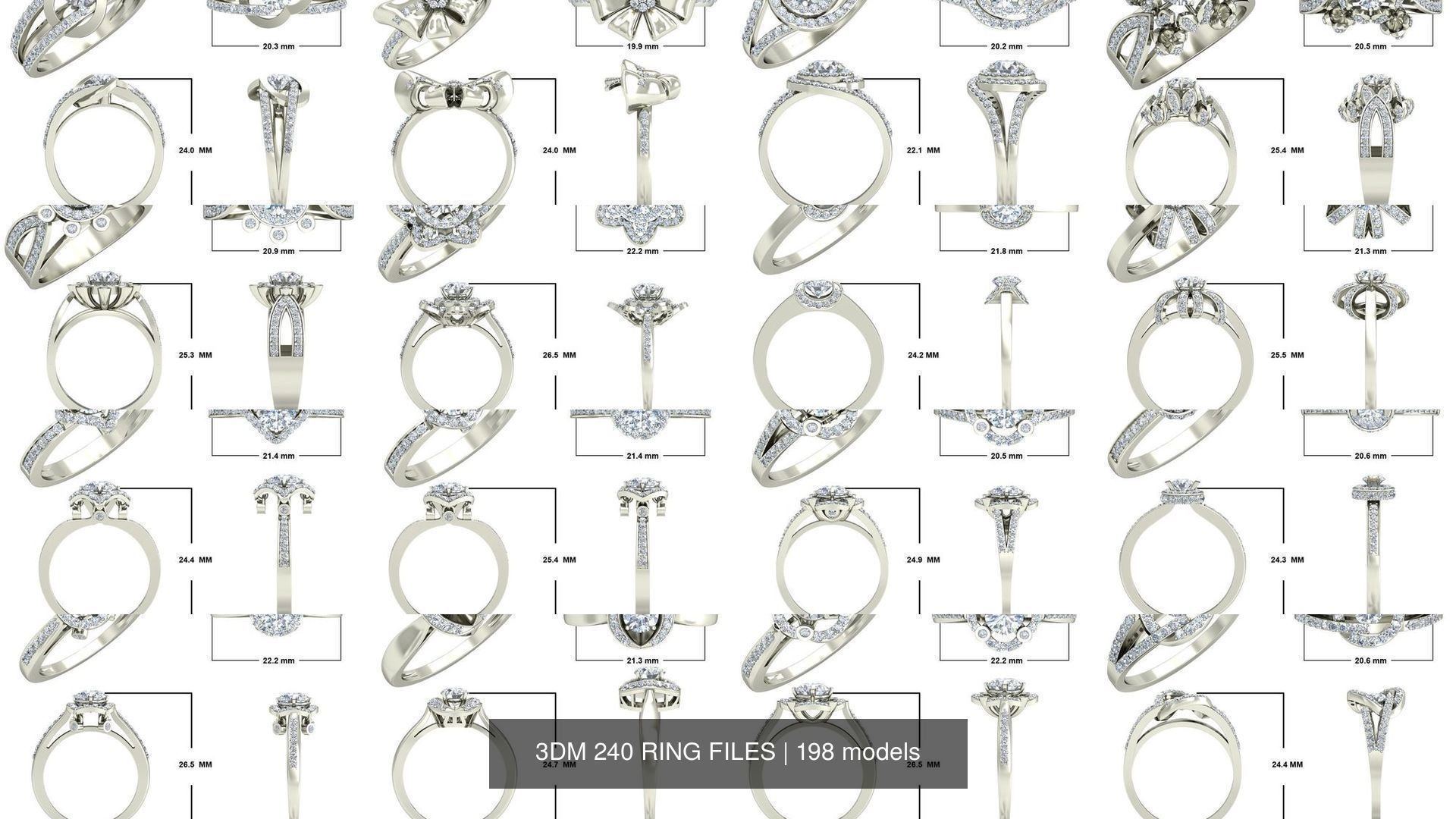 3DM 524 RING FILES 3D Model Collection_7