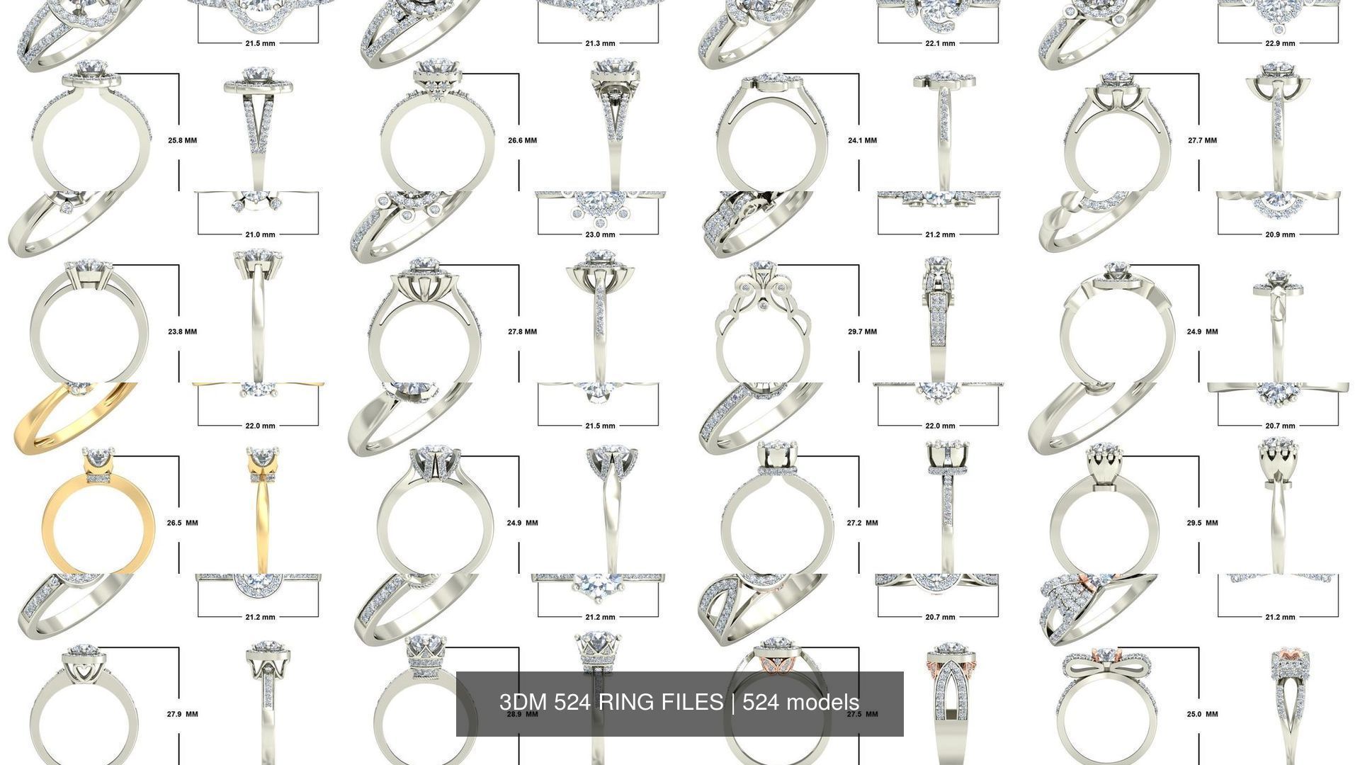 3DM 524 RING FILES 3D Model Collection_71