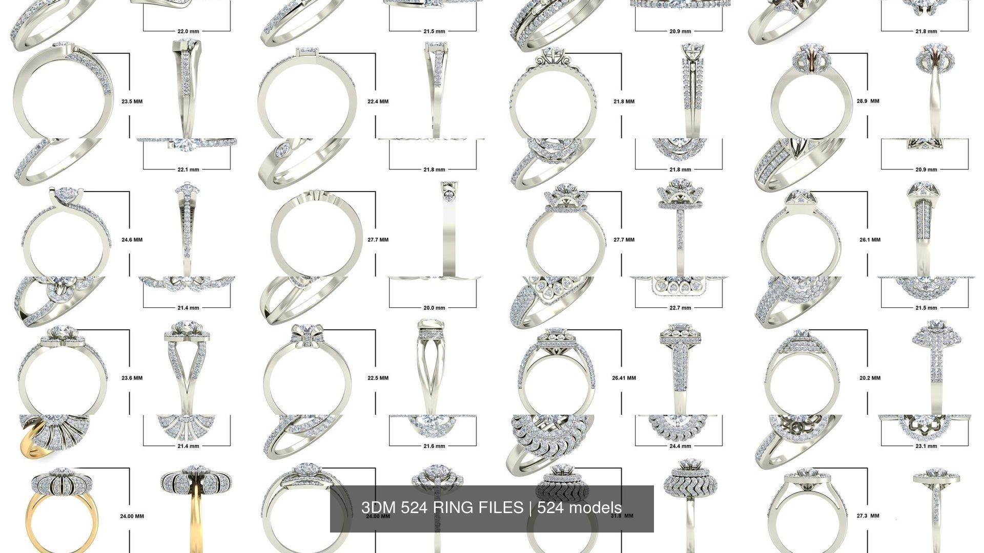 3DM 524 RING FILES 3D Model Collection_62
