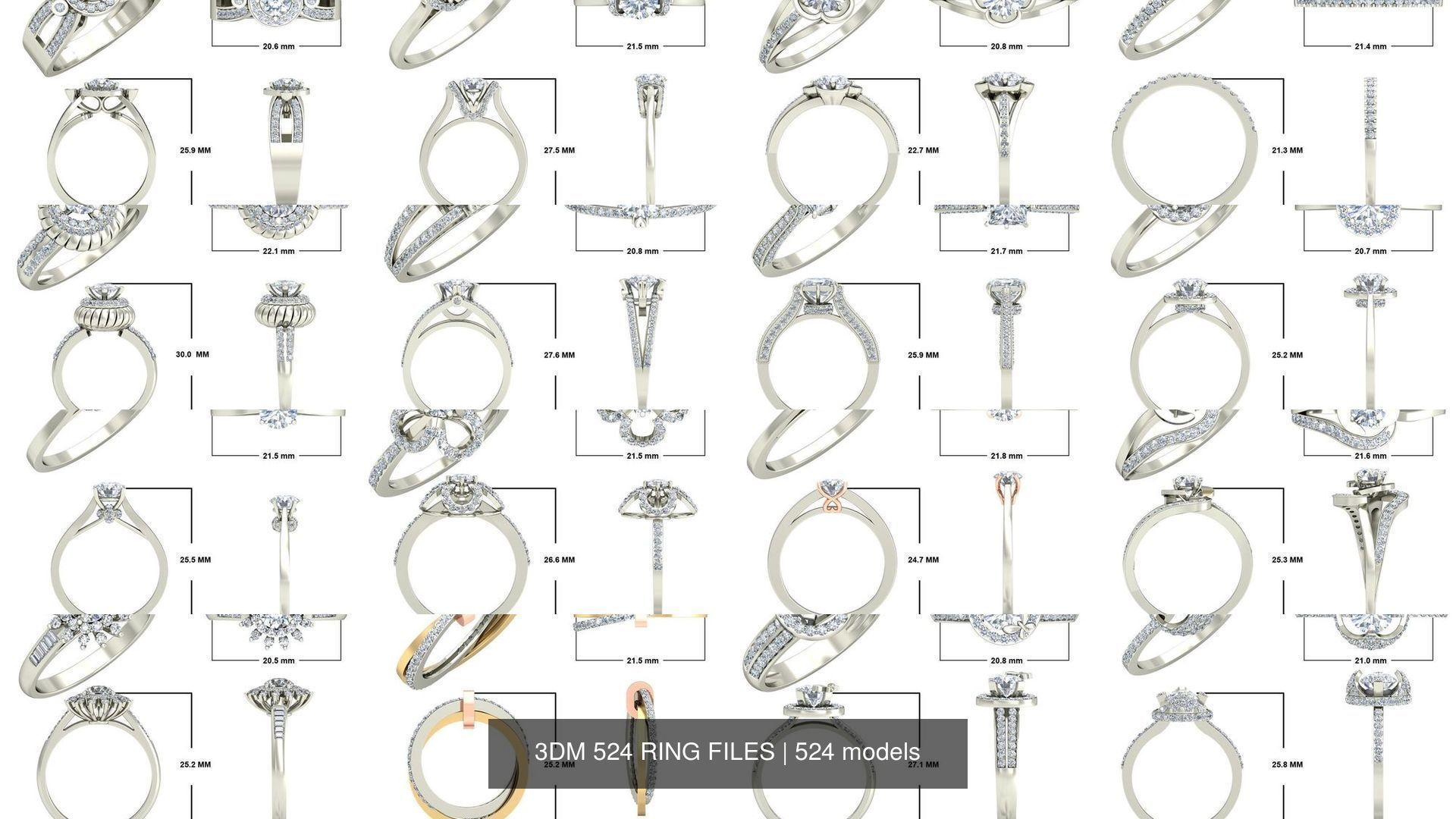 3DM 524 RING FILES 3D Model Collection_60