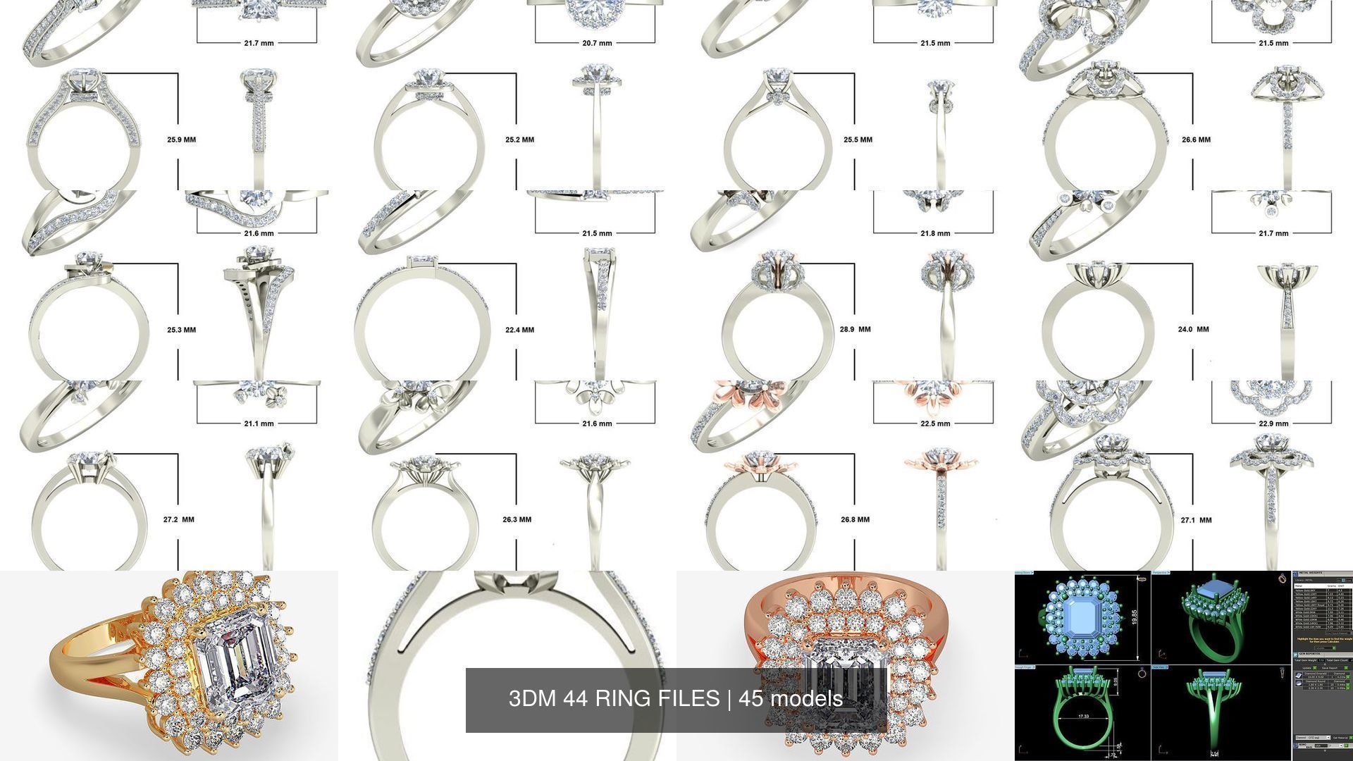 3DM 524 RING FILES 3D Model Collection_53