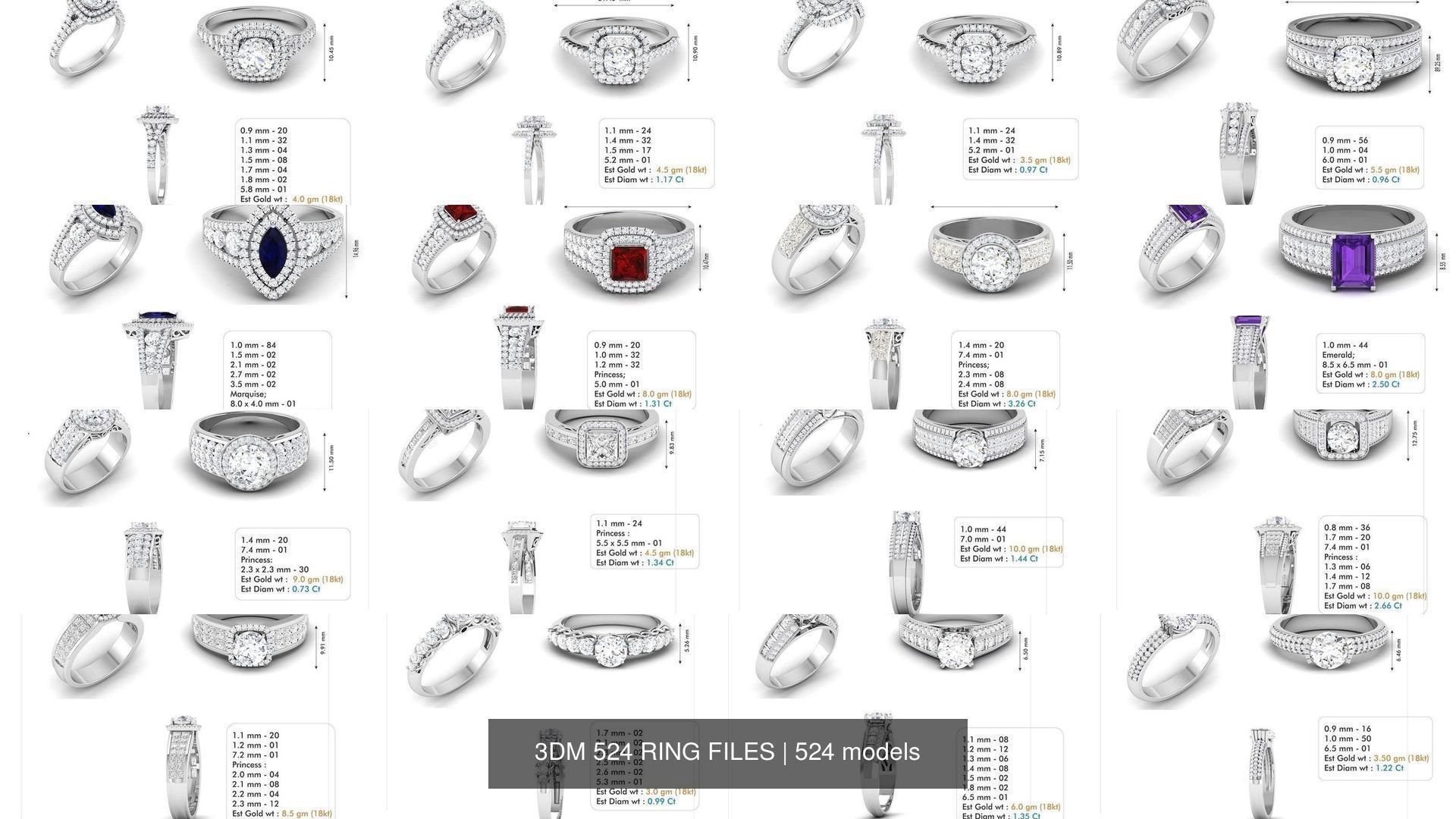 3DM 524 RING FILES 3D Model Collection_34