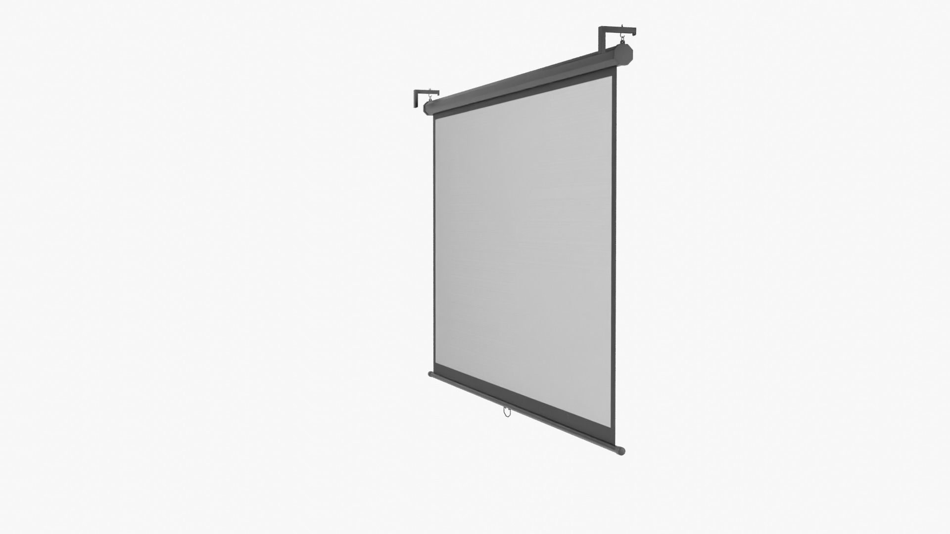 Projector Screen 3D model_16