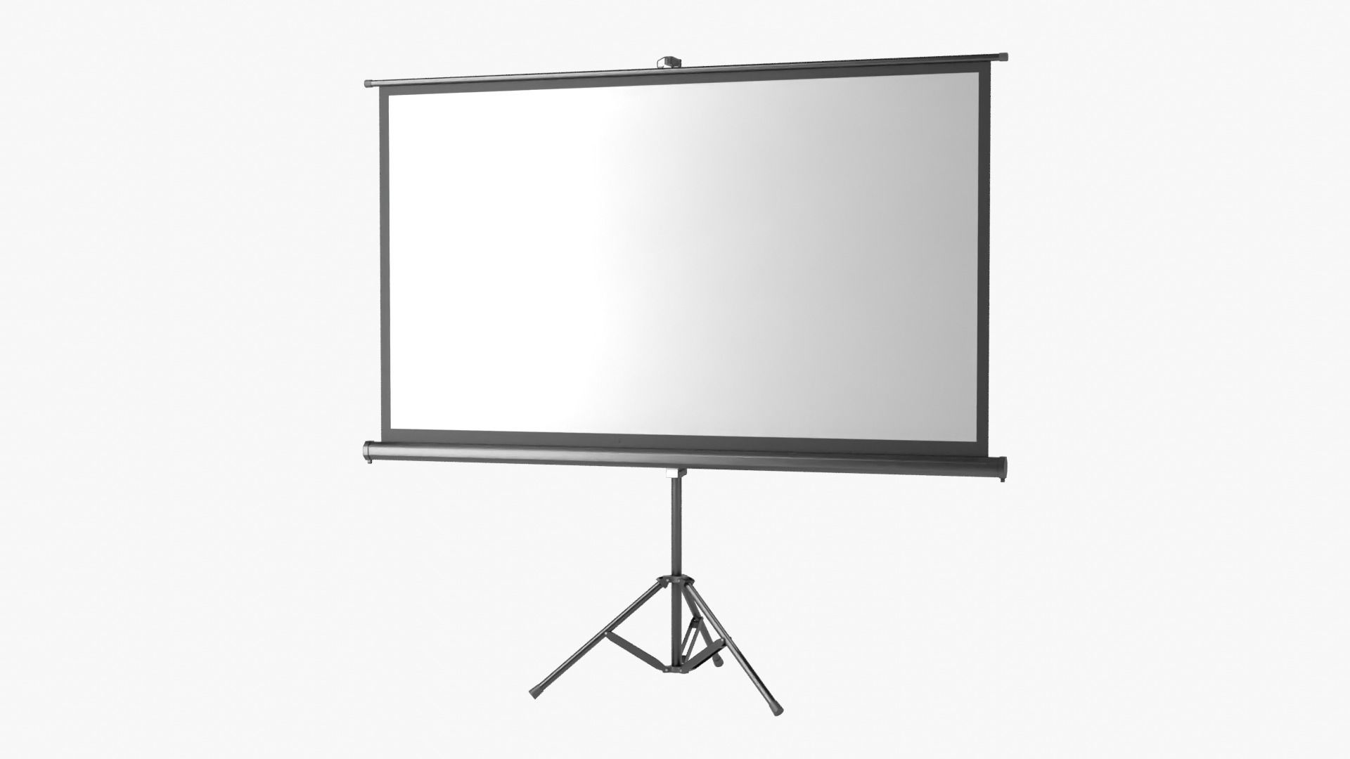 Projector Screen 3D model_6