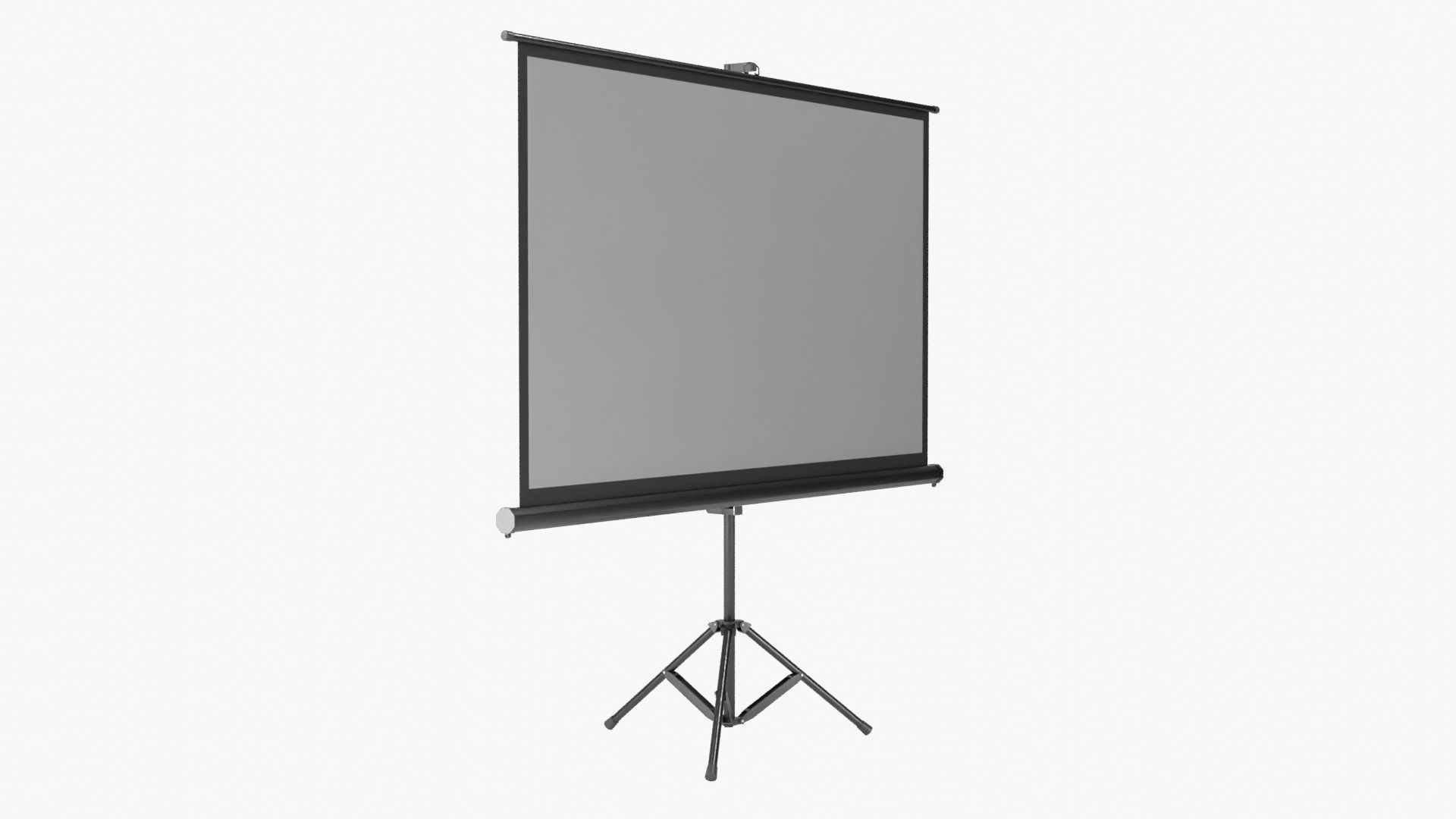Projector Screen 3D model_5