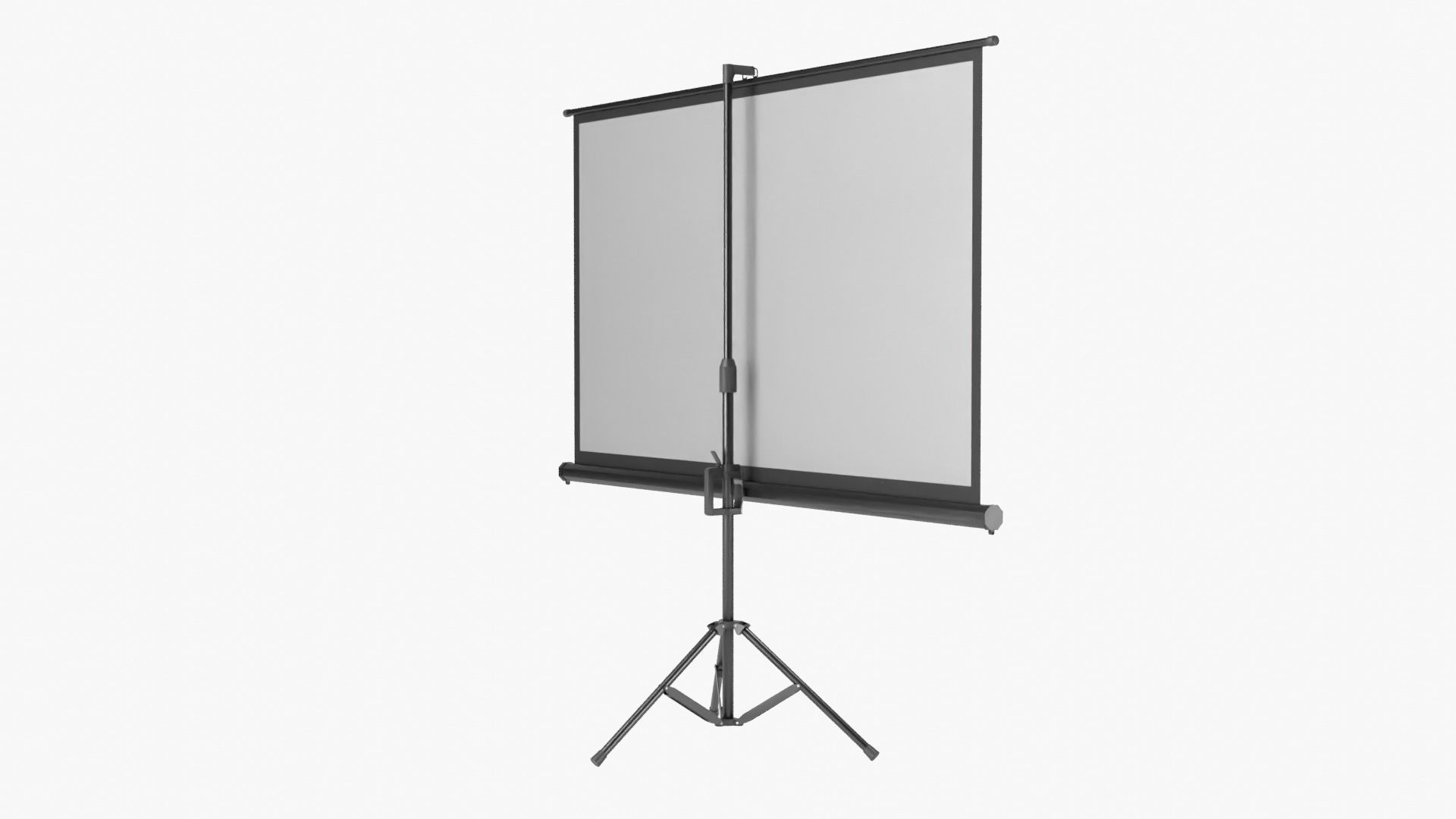 Projector Screen 3D model_4