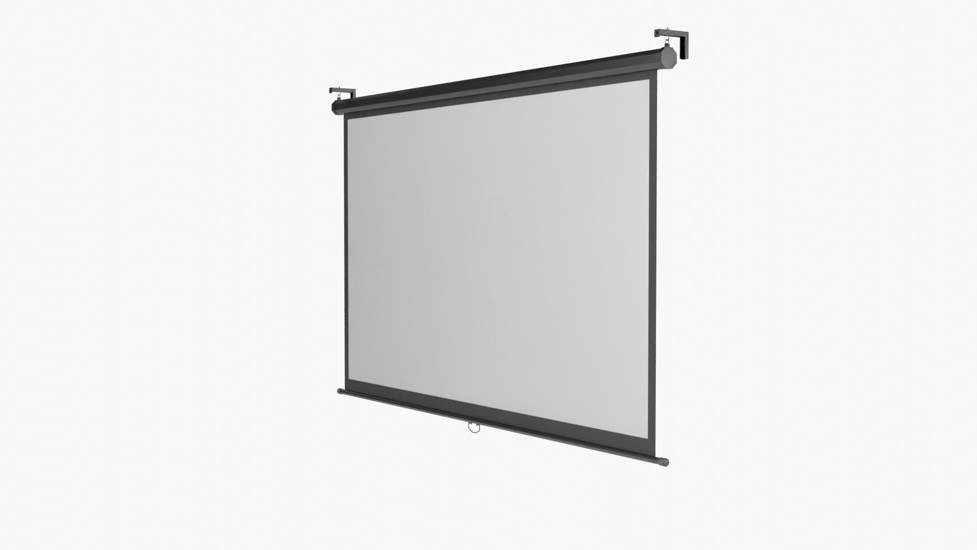 Projector Screen 3D model_14