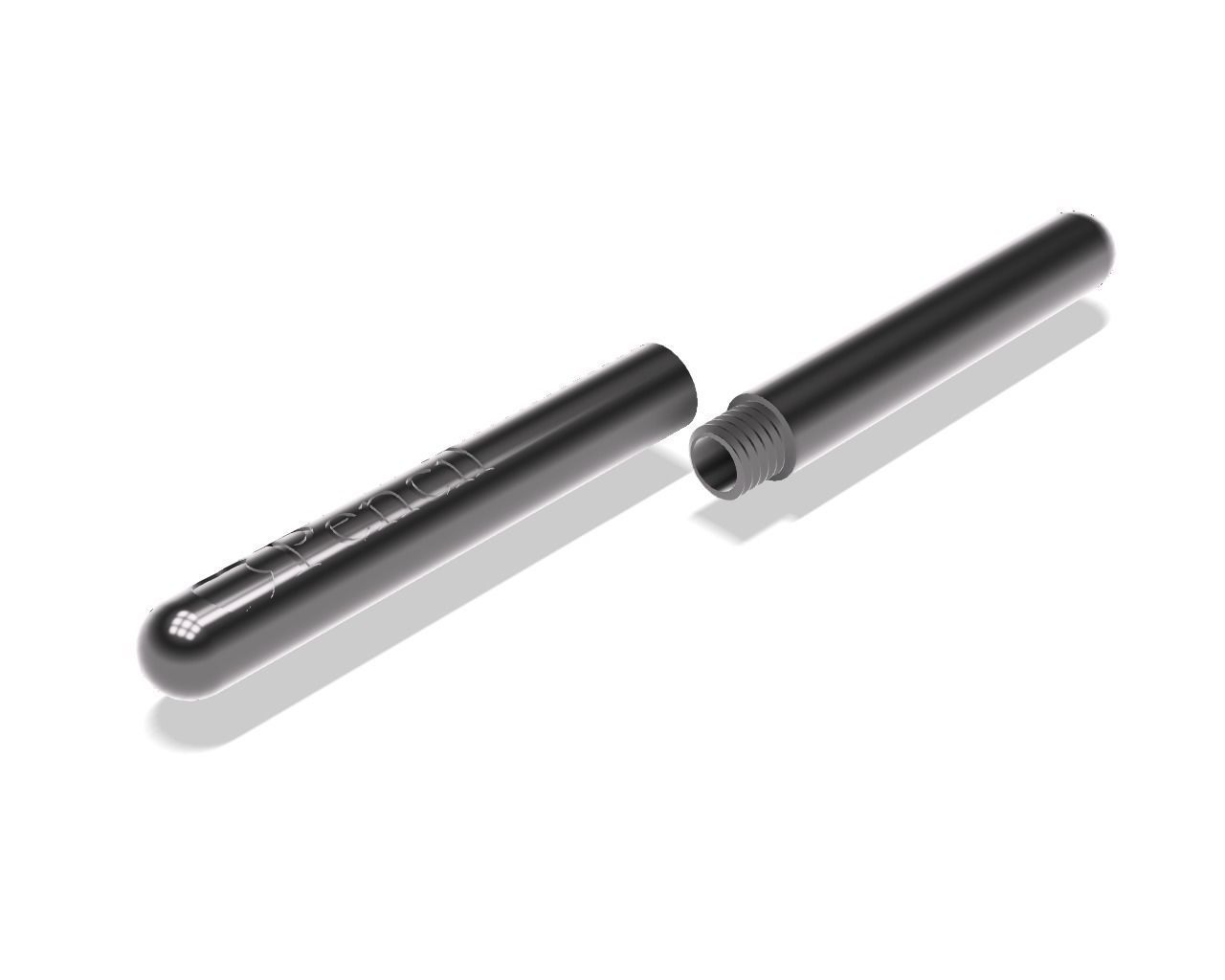 Apple - Apple Pencil strog case 3D print model_9