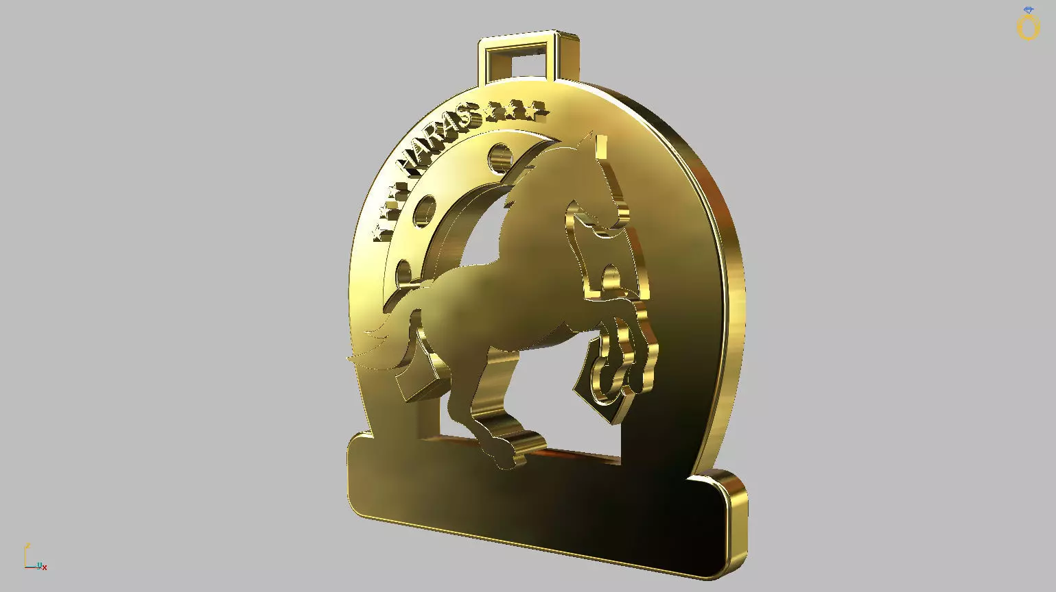 Haras Pendant 3D print model