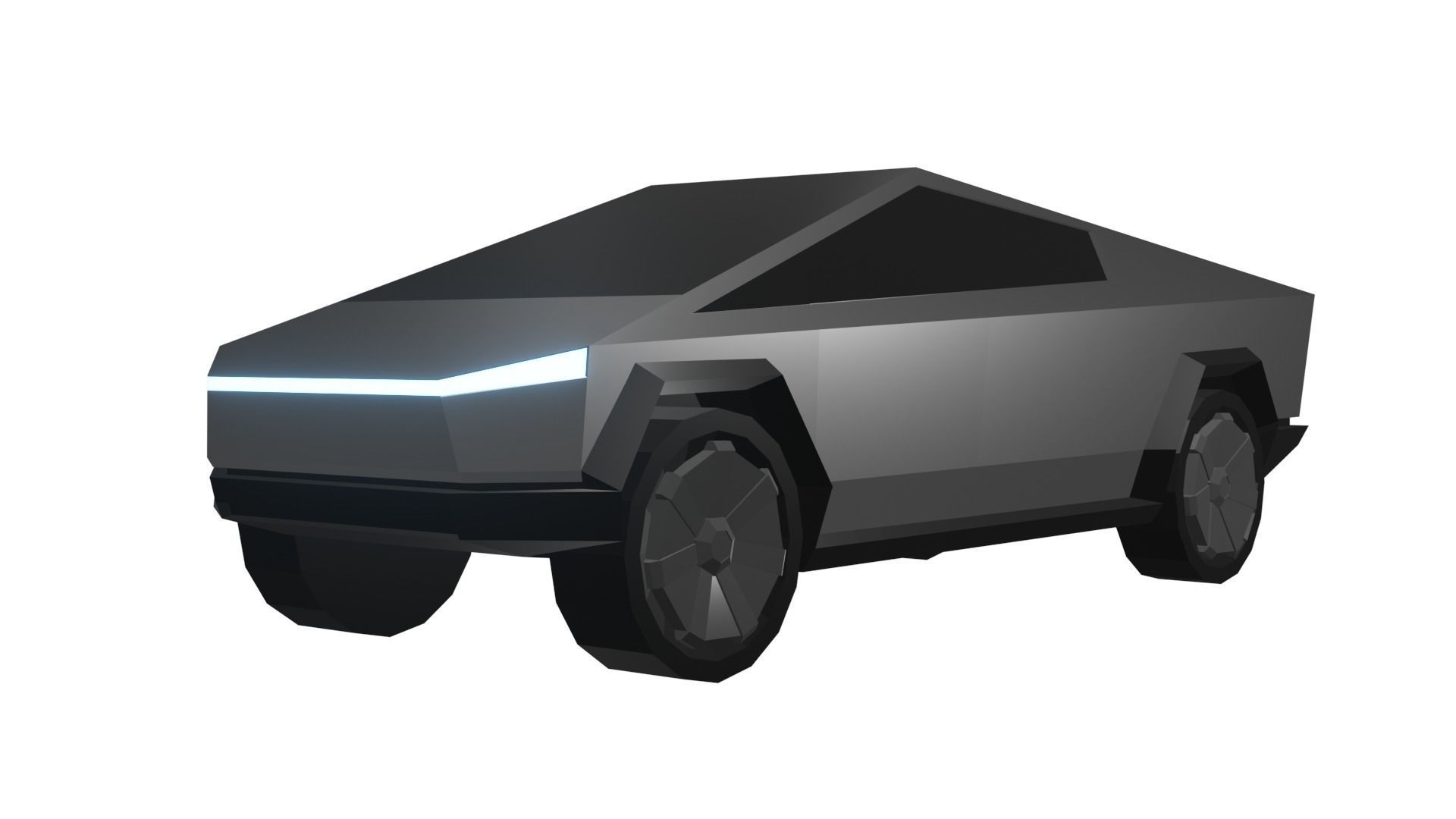 Tesla Cybertruck 3D Model 3D model_3