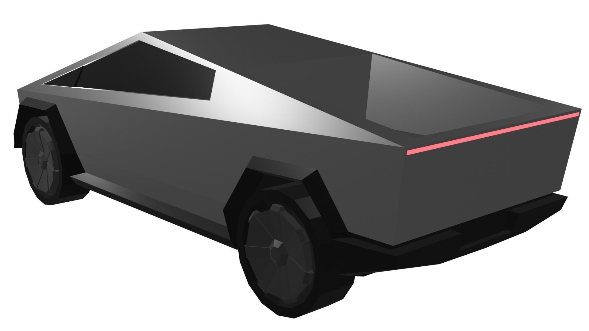 Tesla Cybertruck 3D Model 3D model_1