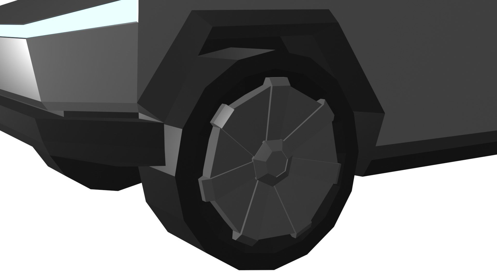 Tesla Cybertruck 3D Model 3D model_2