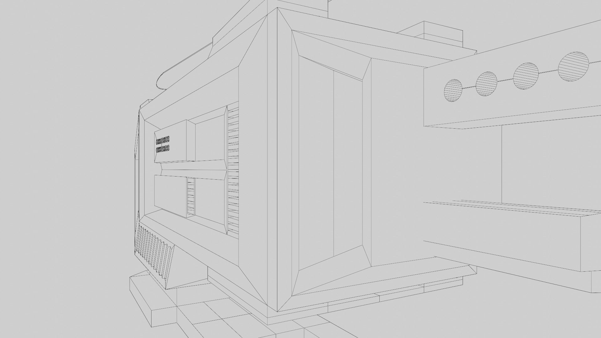 Military Spy Drone 3D model_20