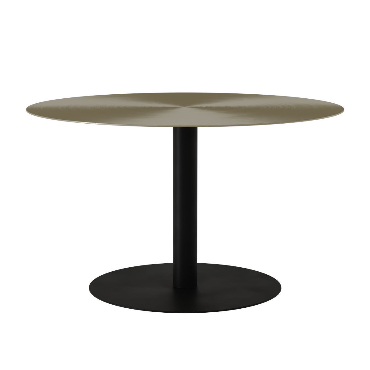 Snow brushed side and coffee table By Zuiver 3D model_2