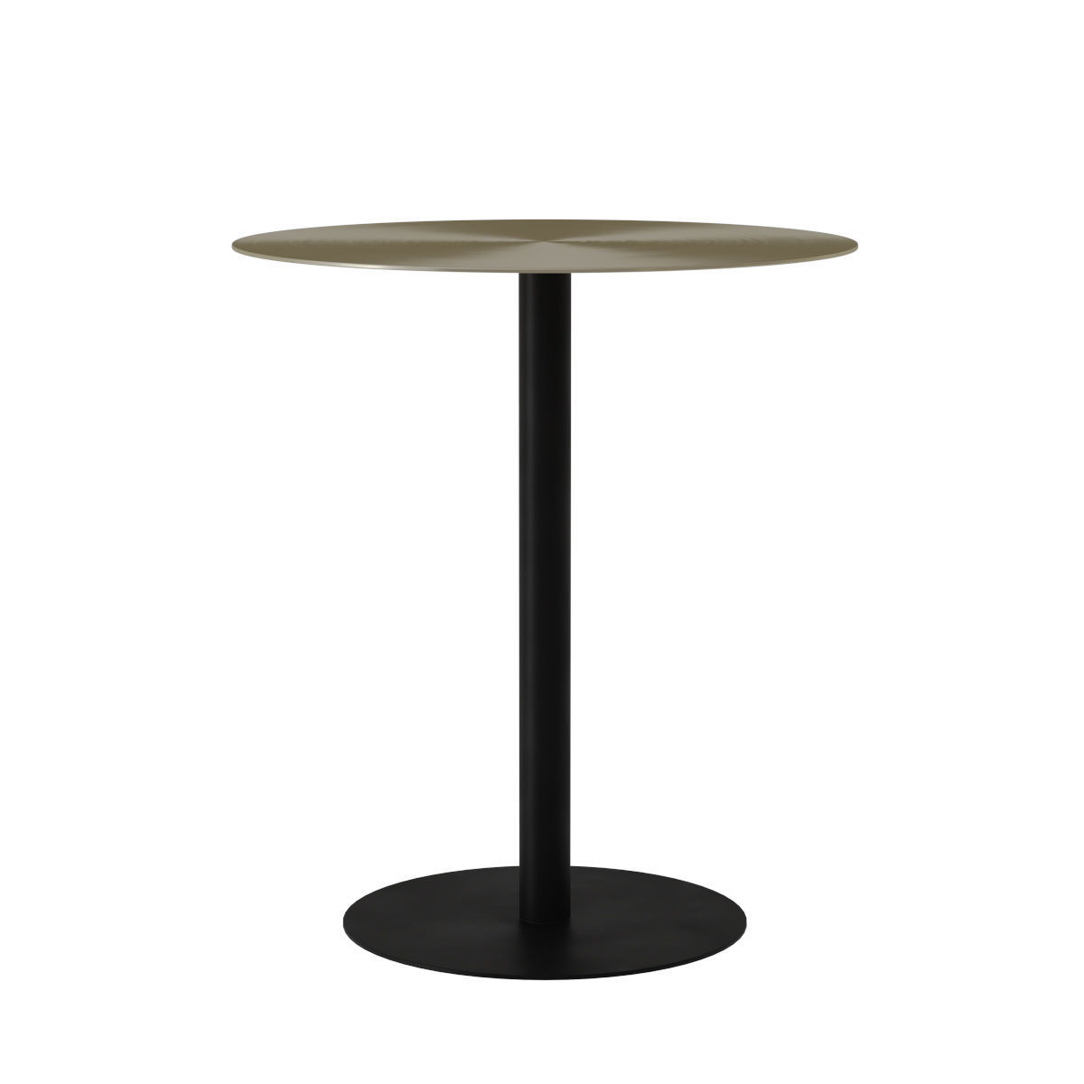 Snow brushed side and coffee table By Zuiver 3D model_3