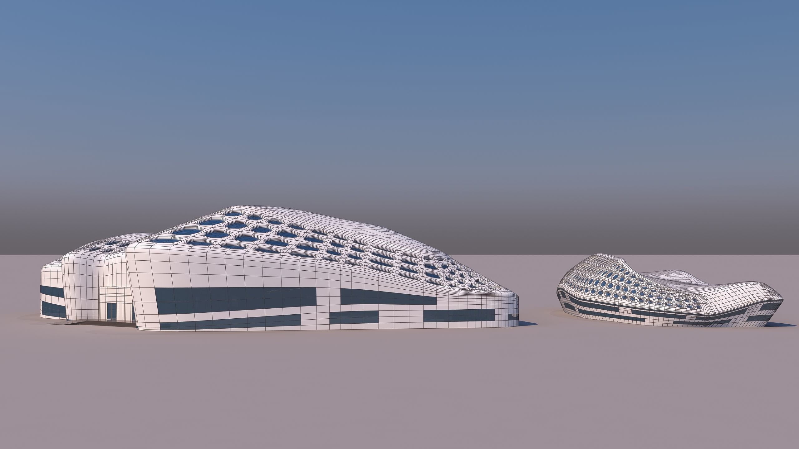 0103 - Organic Building 3D model_4