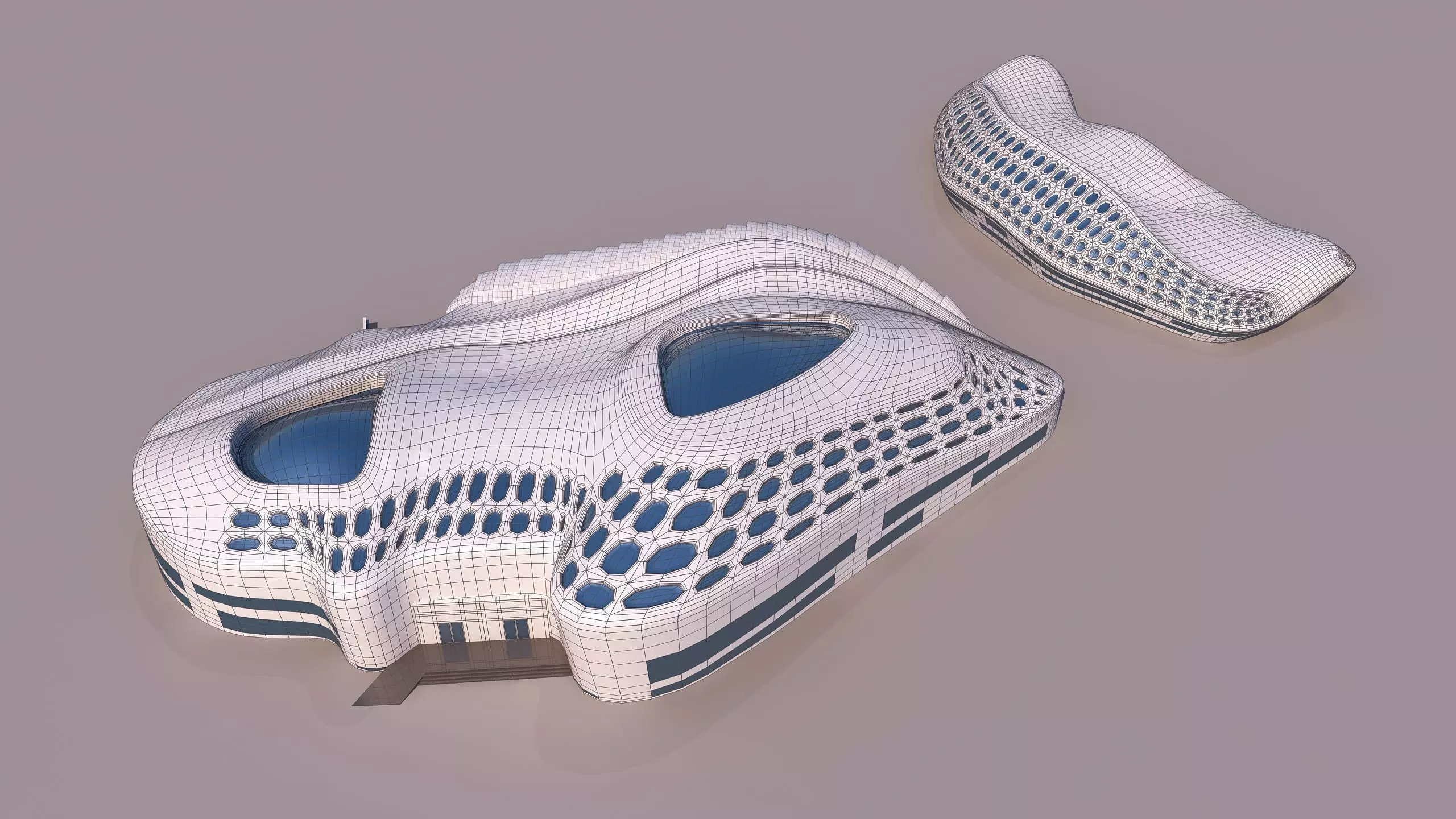 0103 - Organic Building 3D model_0