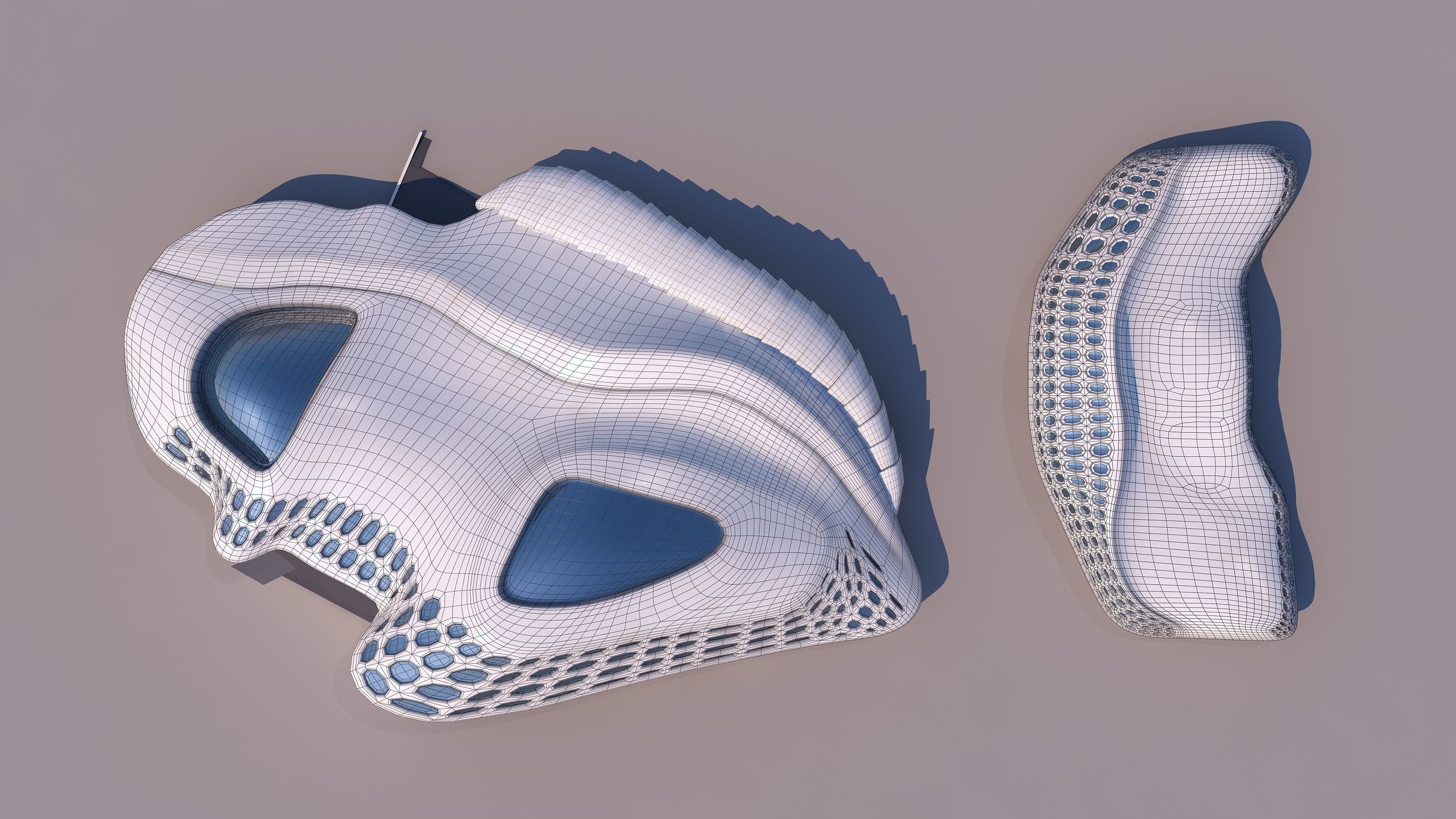 0103 - Organic Building 3D model_7