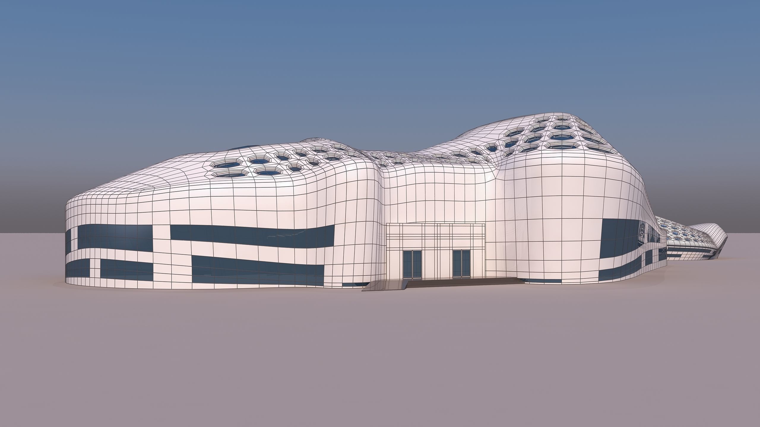0103 - Organic Building 3D model_5