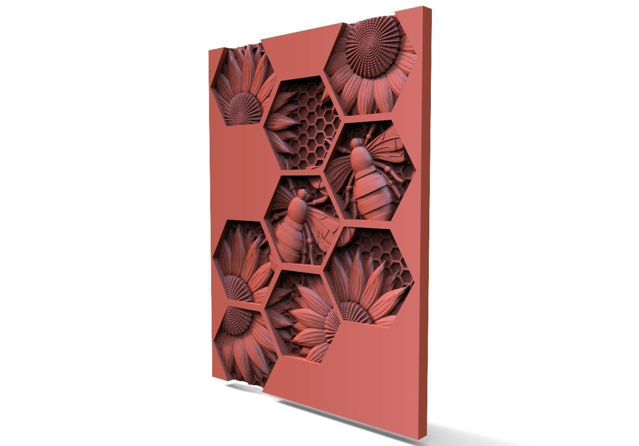 Bee cnc 23 2 3D print model_2