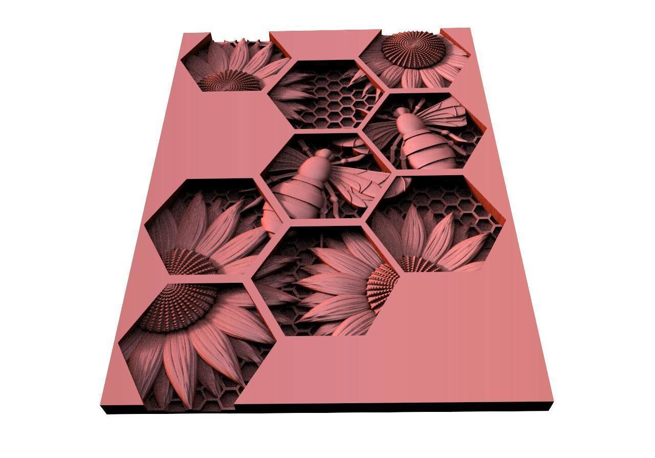 Bee cnc 23 2 3D print model_4