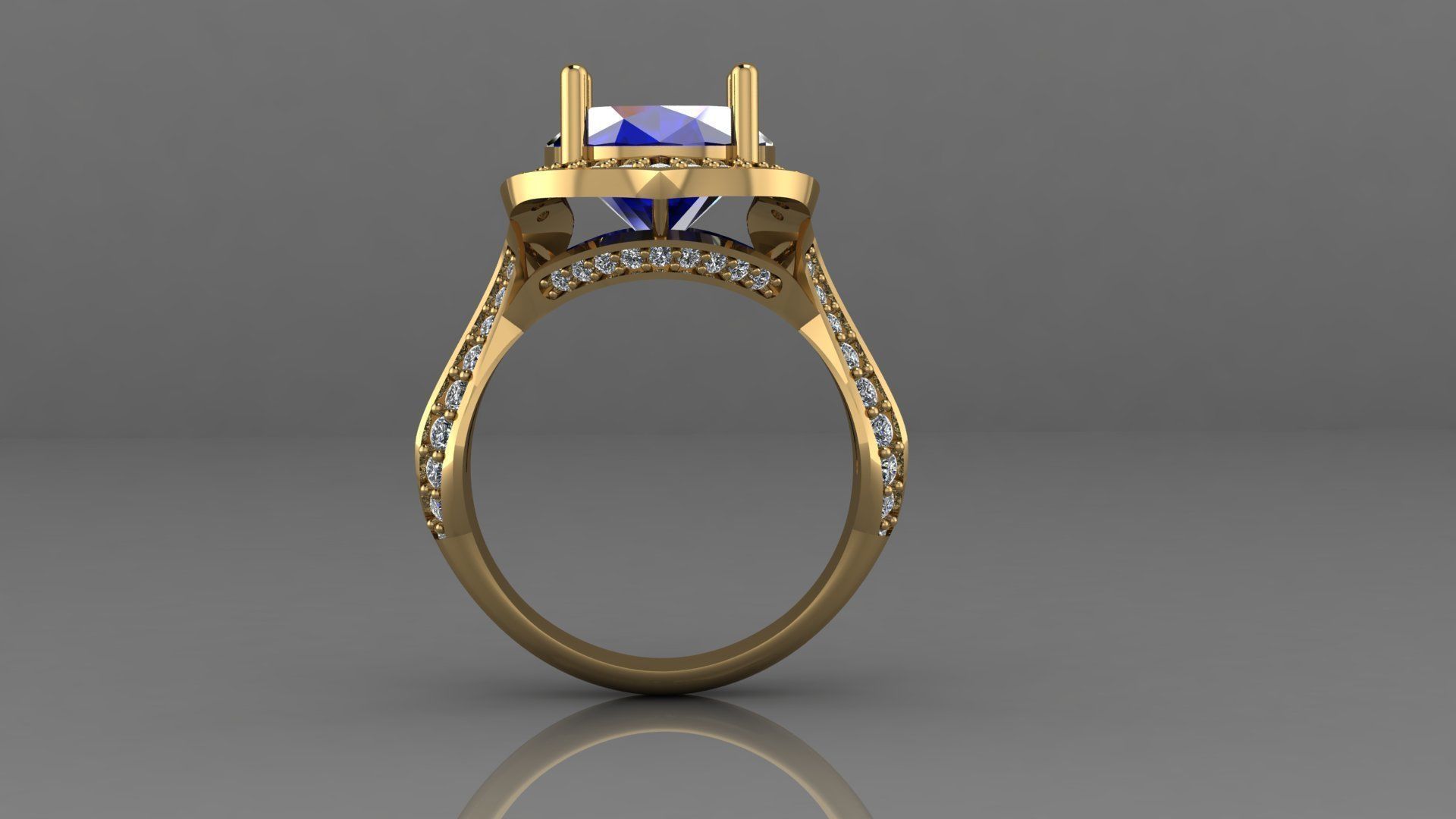 AM004 Ring  3D print model_3