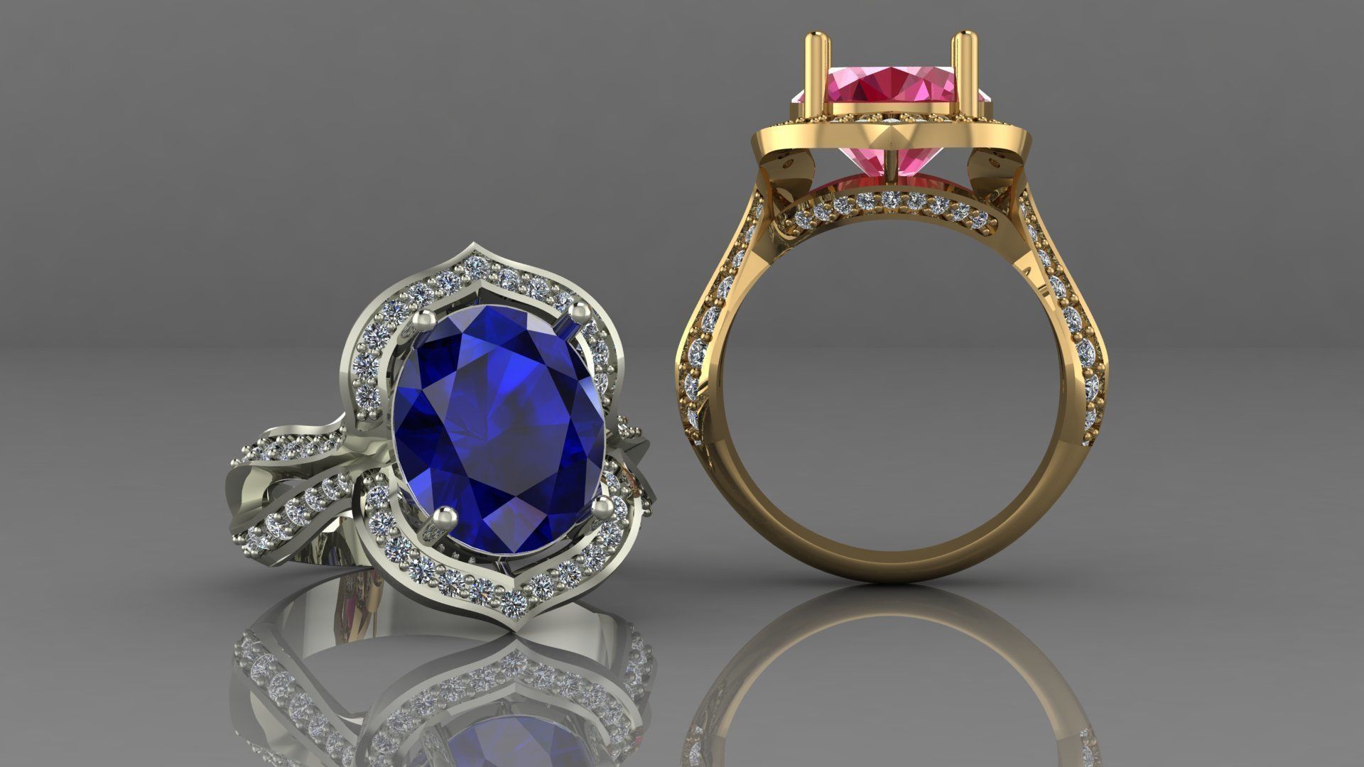 AM004 Ring  3D print model_1