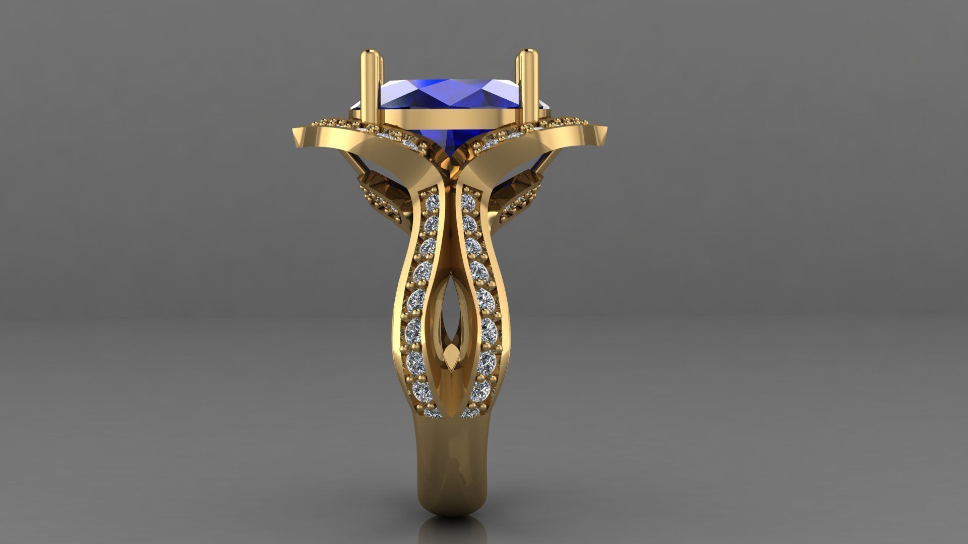 AM004 Ring  3D print model_2