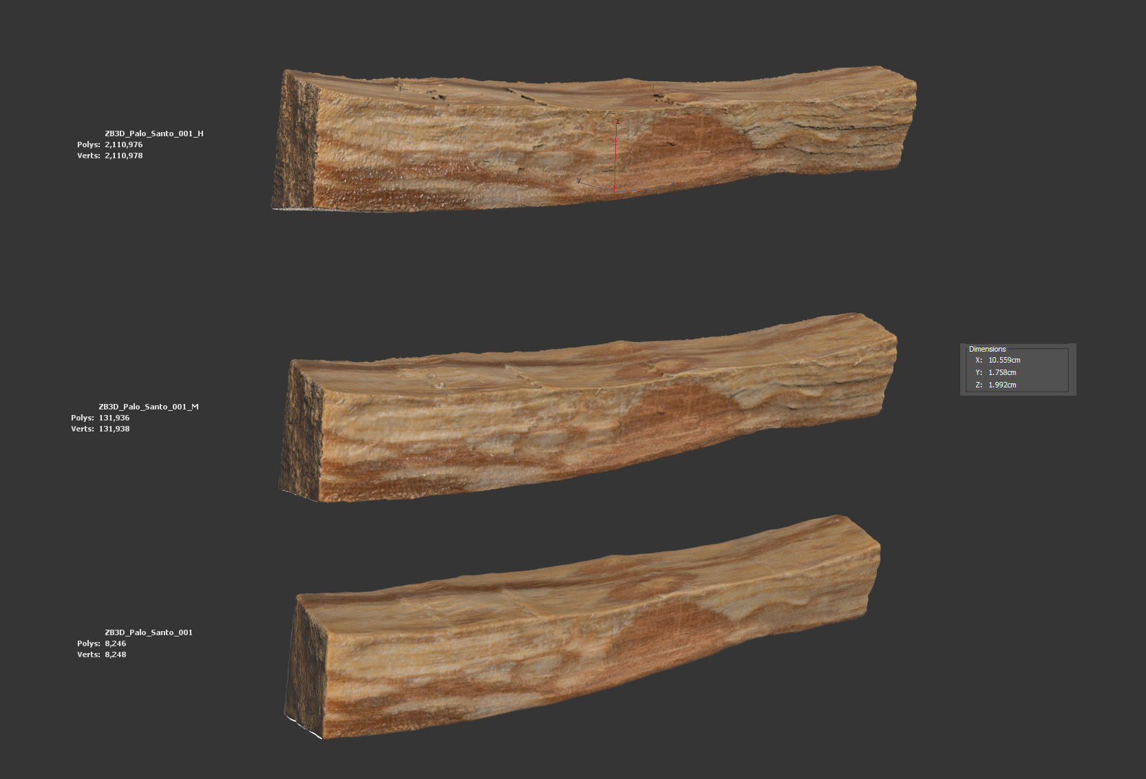 Palo Santo 3D model_5
