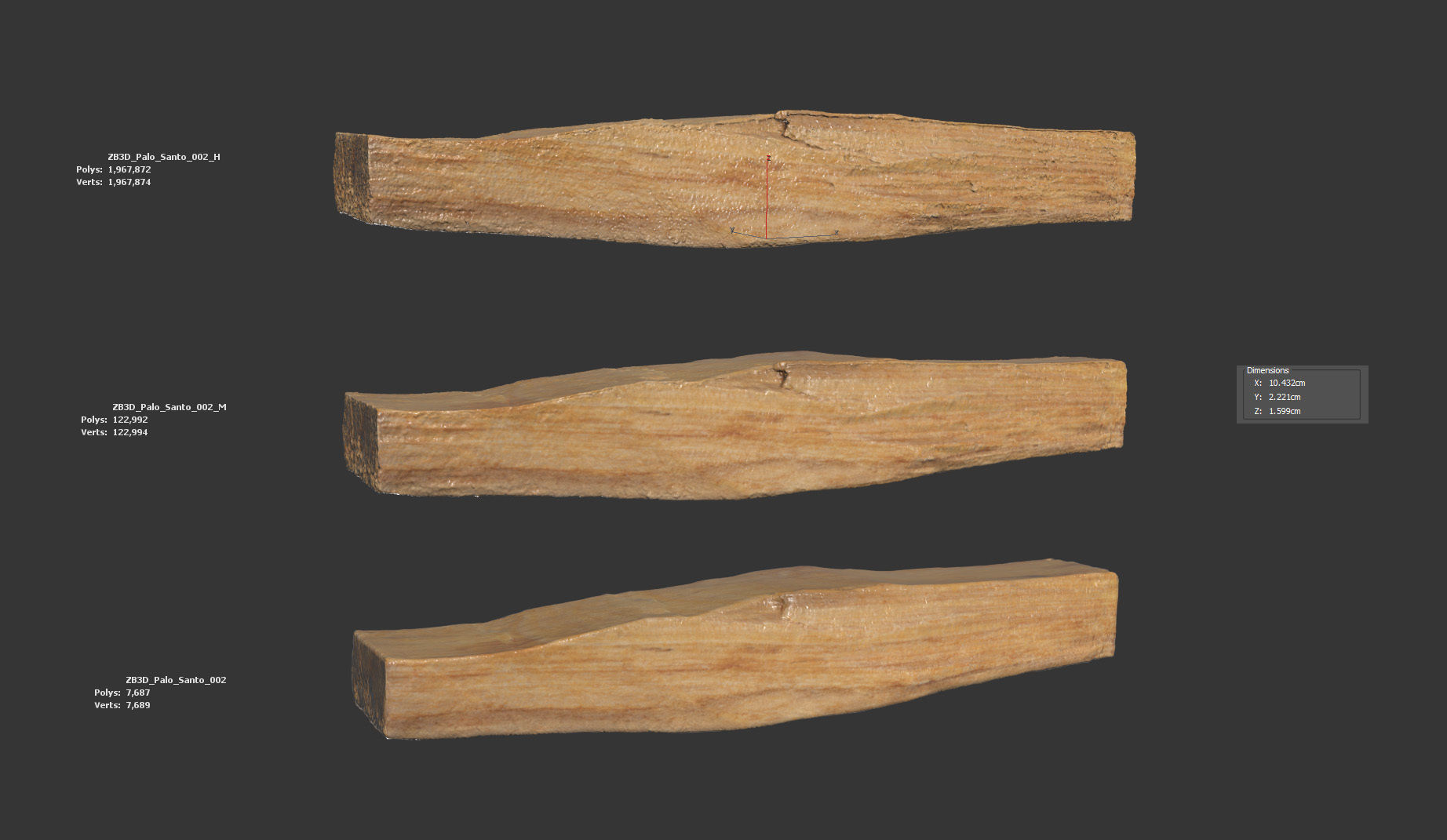 Palo Santo 3D model_5