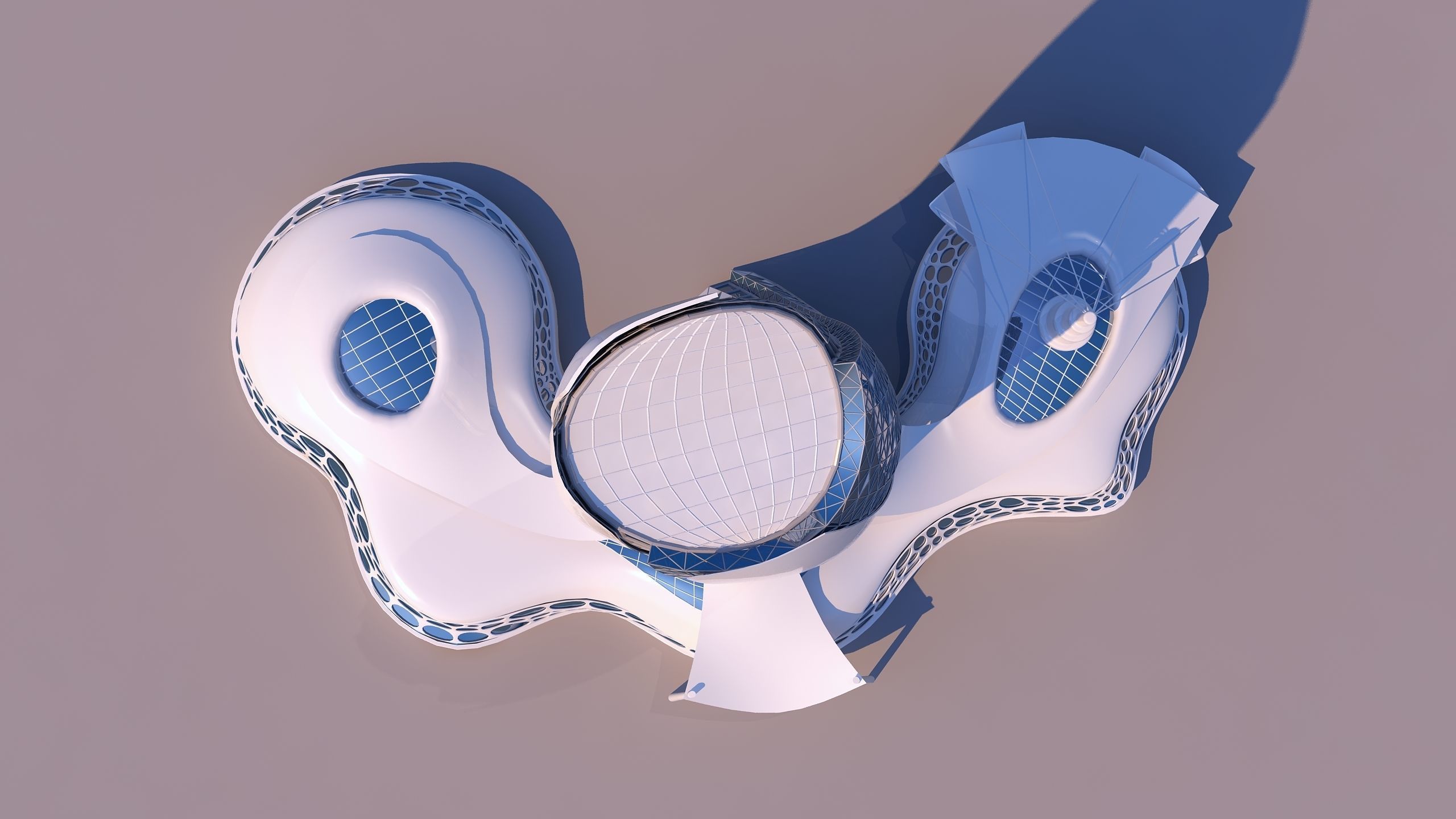 0107 - Organic Skyscraper 3D model_9