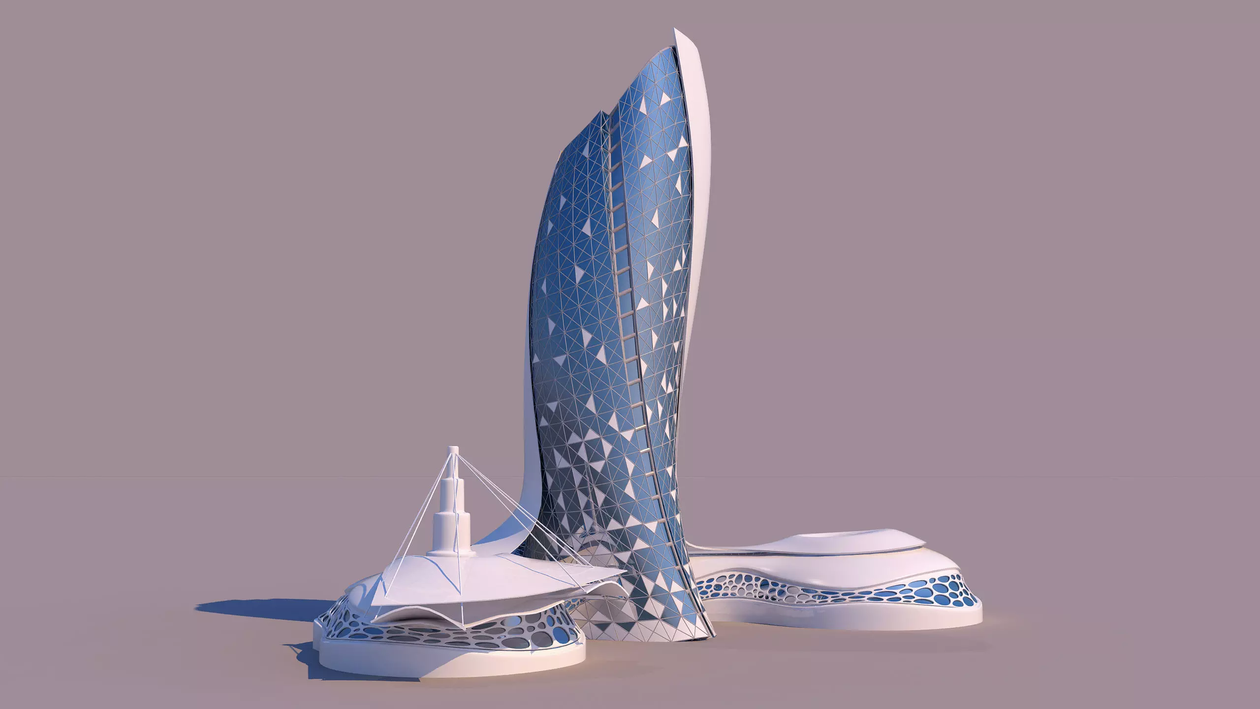 0107 - Organic Skyscraper 3D model_0