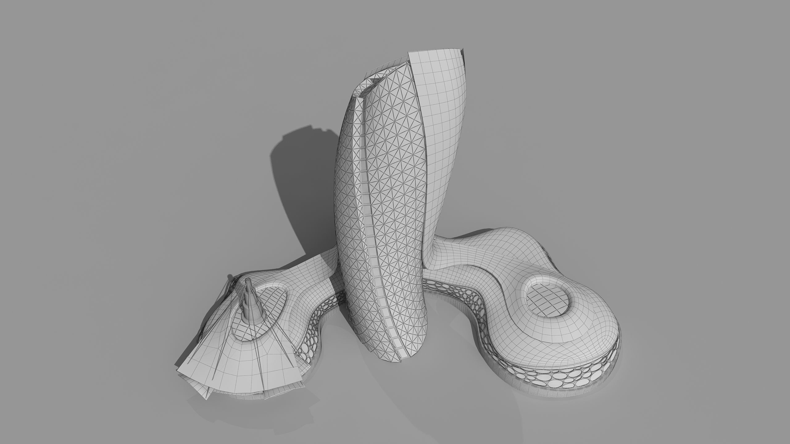 0107 - Organic Skyscraper 3D model_10