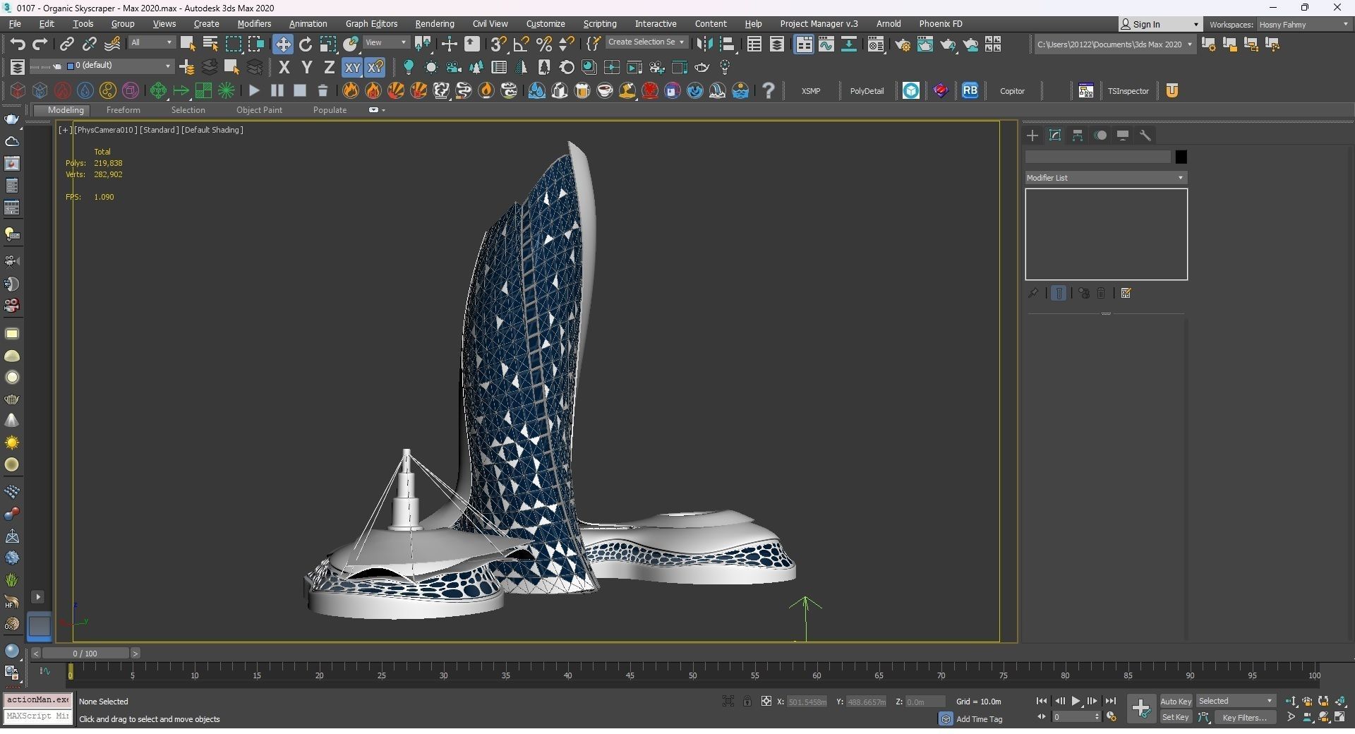0107 - Organic Skyscraper 3D model_23
