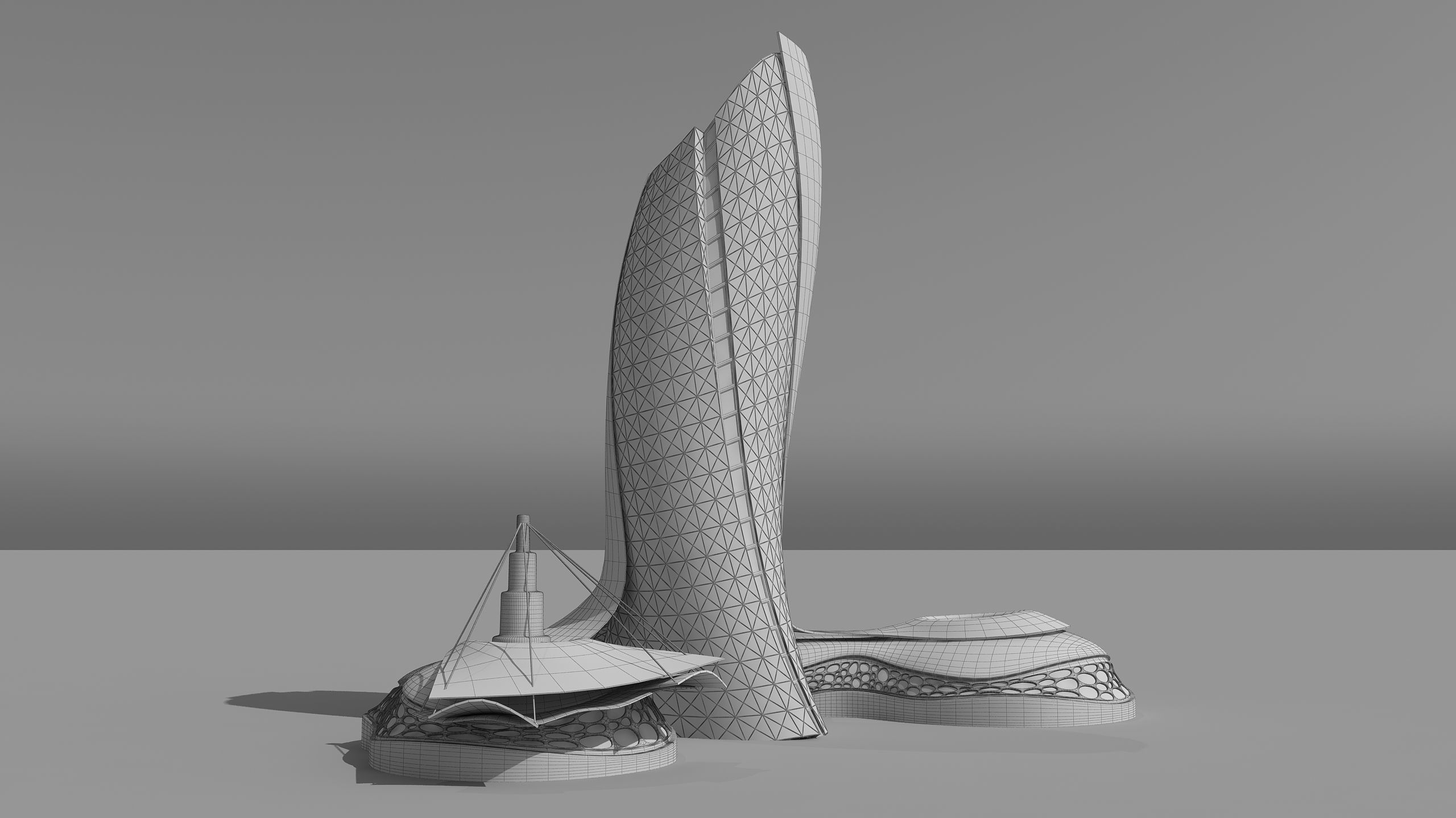 0107 - Organic Skyscraper 3D model_17